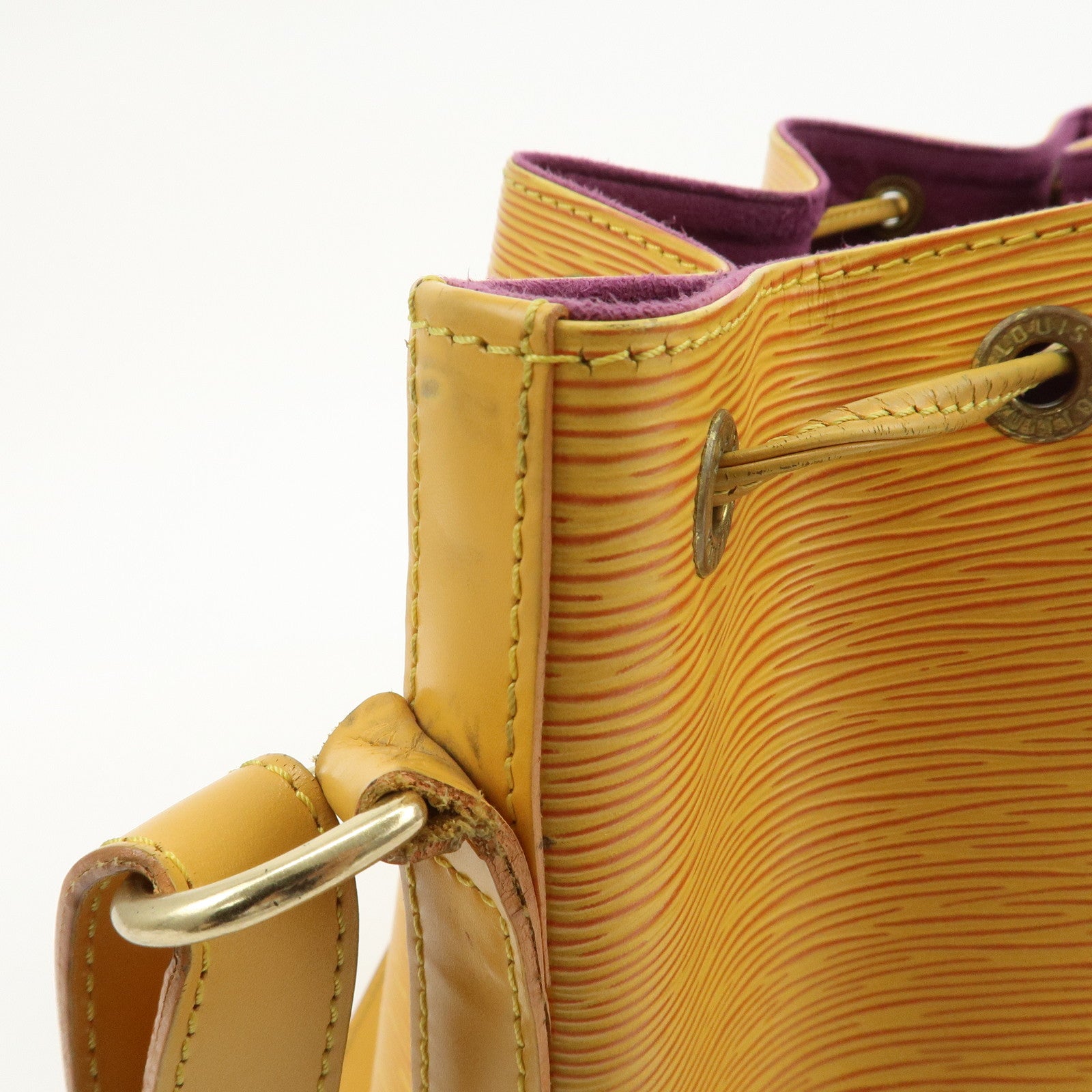 Louis Vuitton Epi Petit Noe Shoulder Bag Tassili Yellow M44109