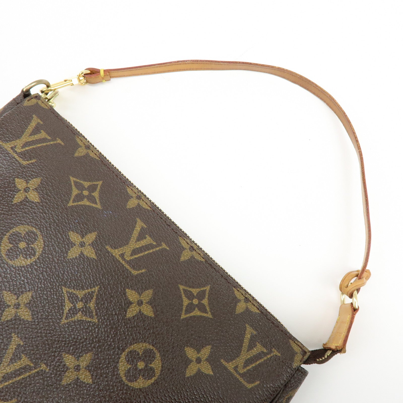 Louis Vuitton Monogram Pochette Accessoires Pouch Hand Bag M51980