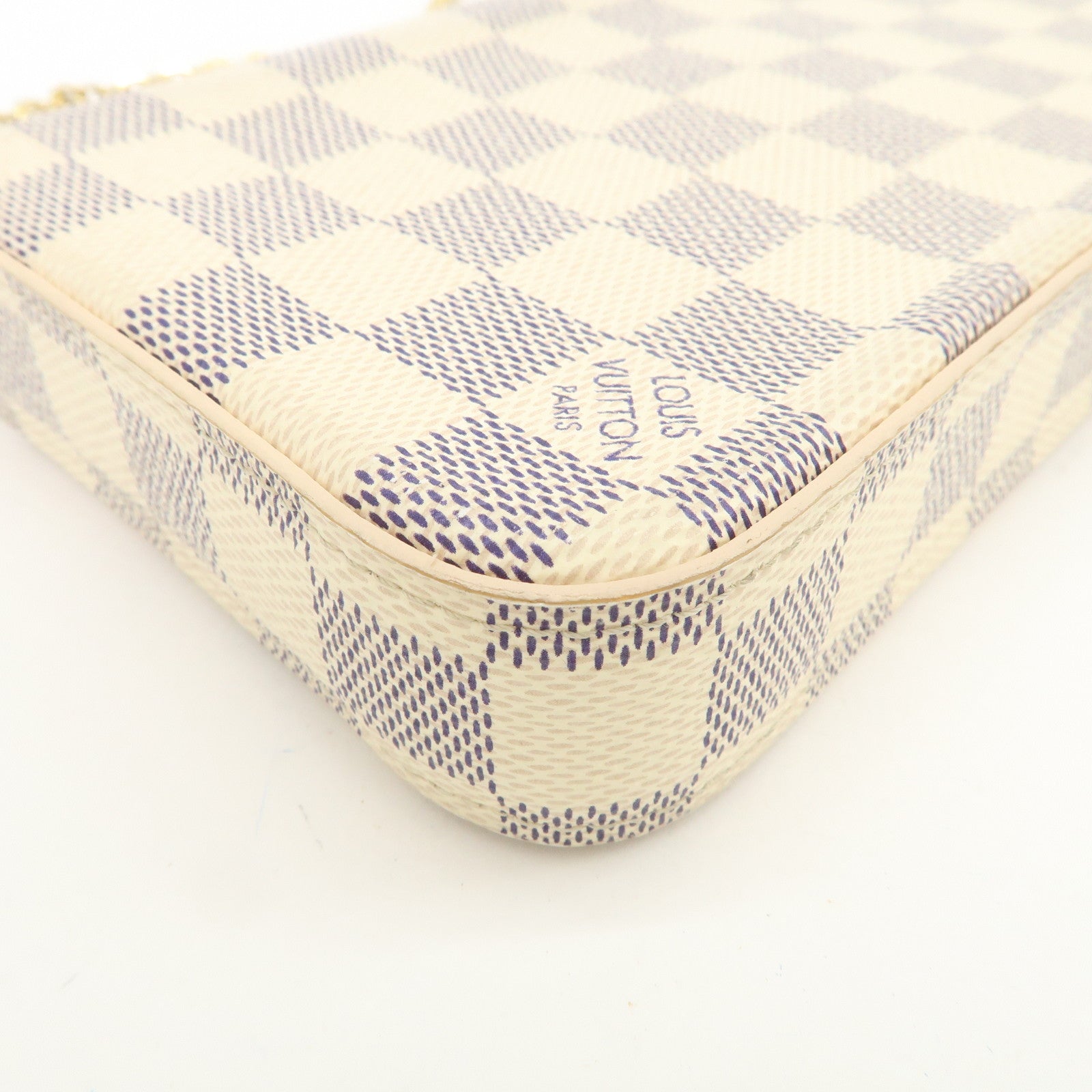Louis Vuitton Damier Pochette Felicie Chain Shoulder Bag N63106