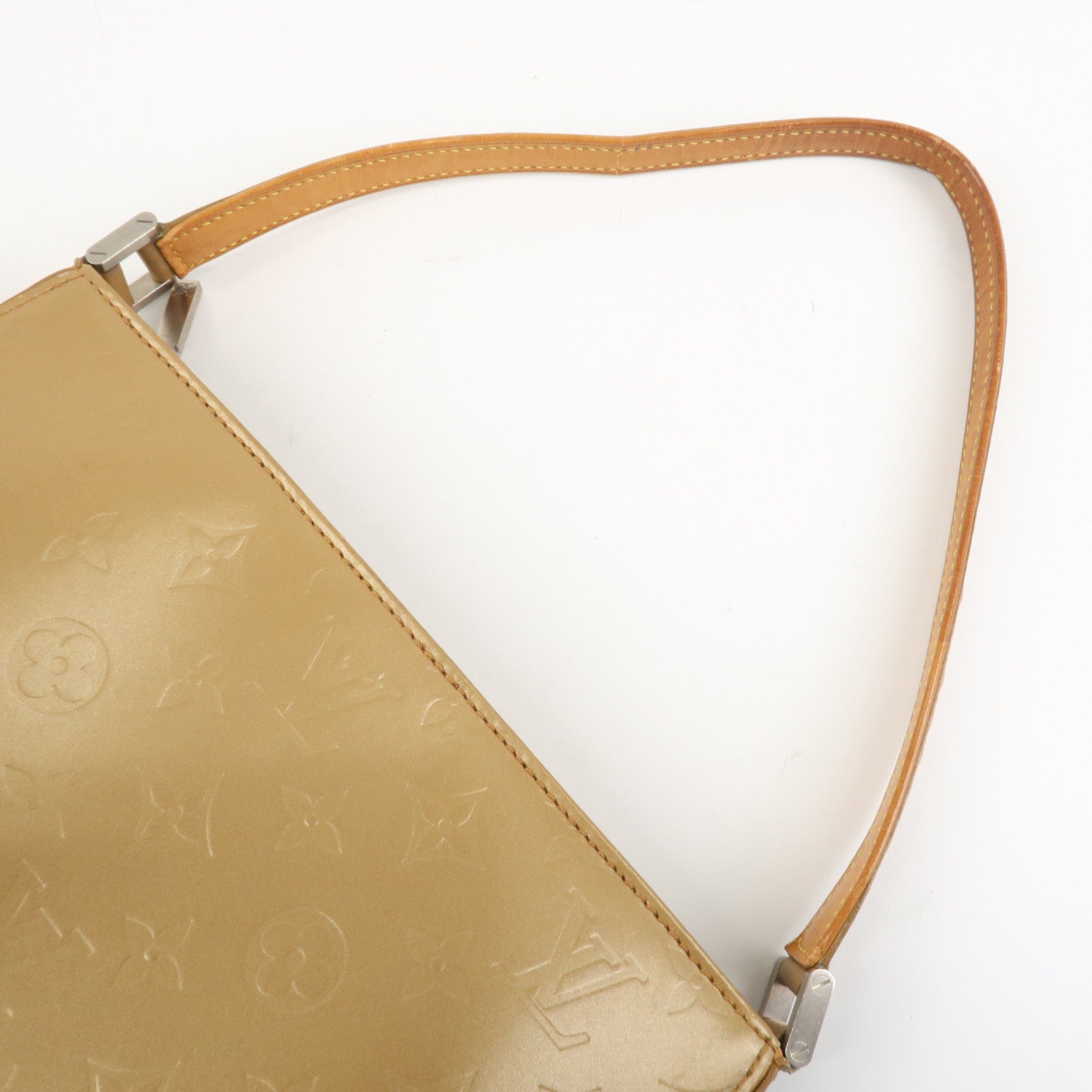 Louis Vuitton Monogram Matte Fowler Shoulder Bag Ambre M55147 Used