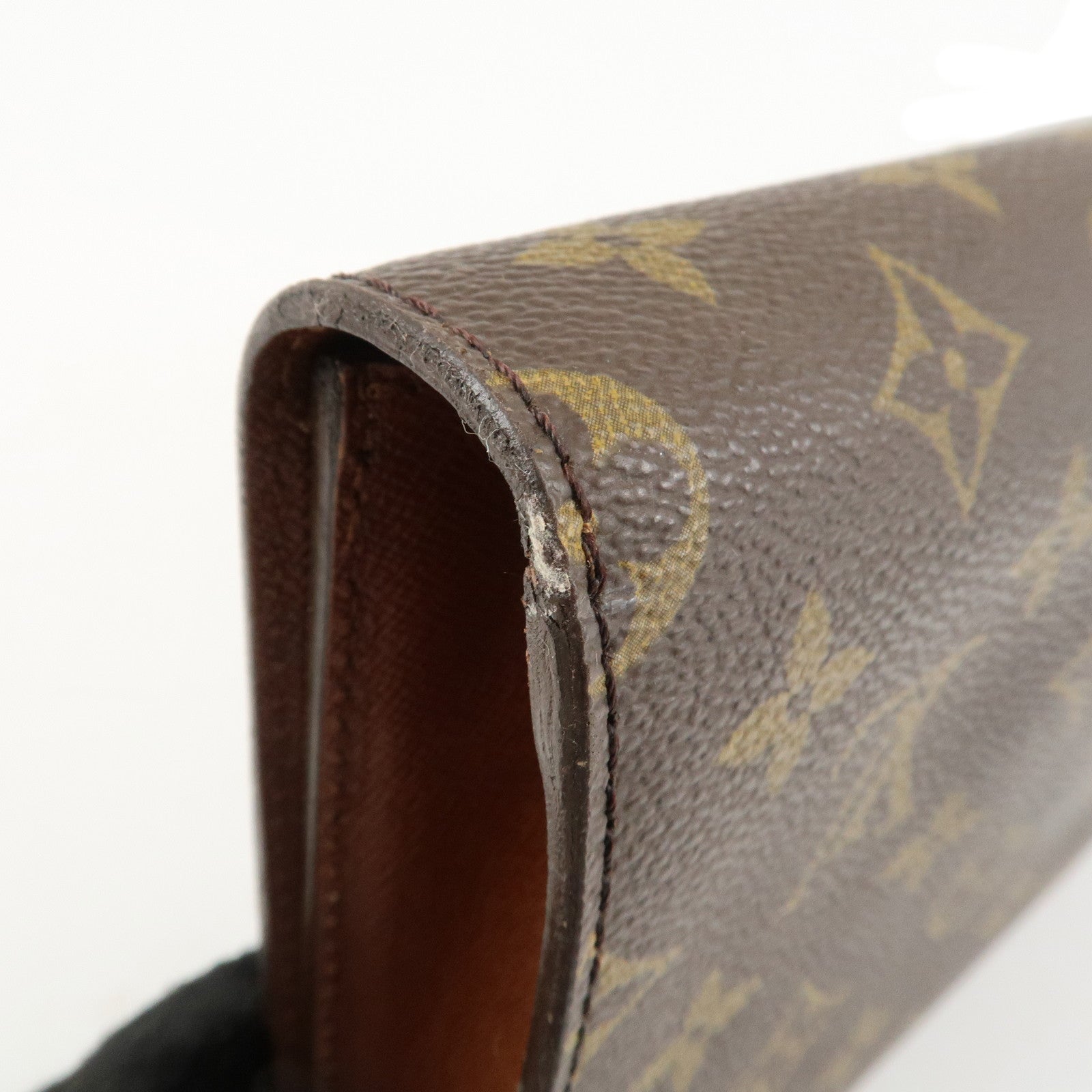 Louis Vuitton Monogram Bordeaux Shoulder Bag Hand Bag M51798 Used