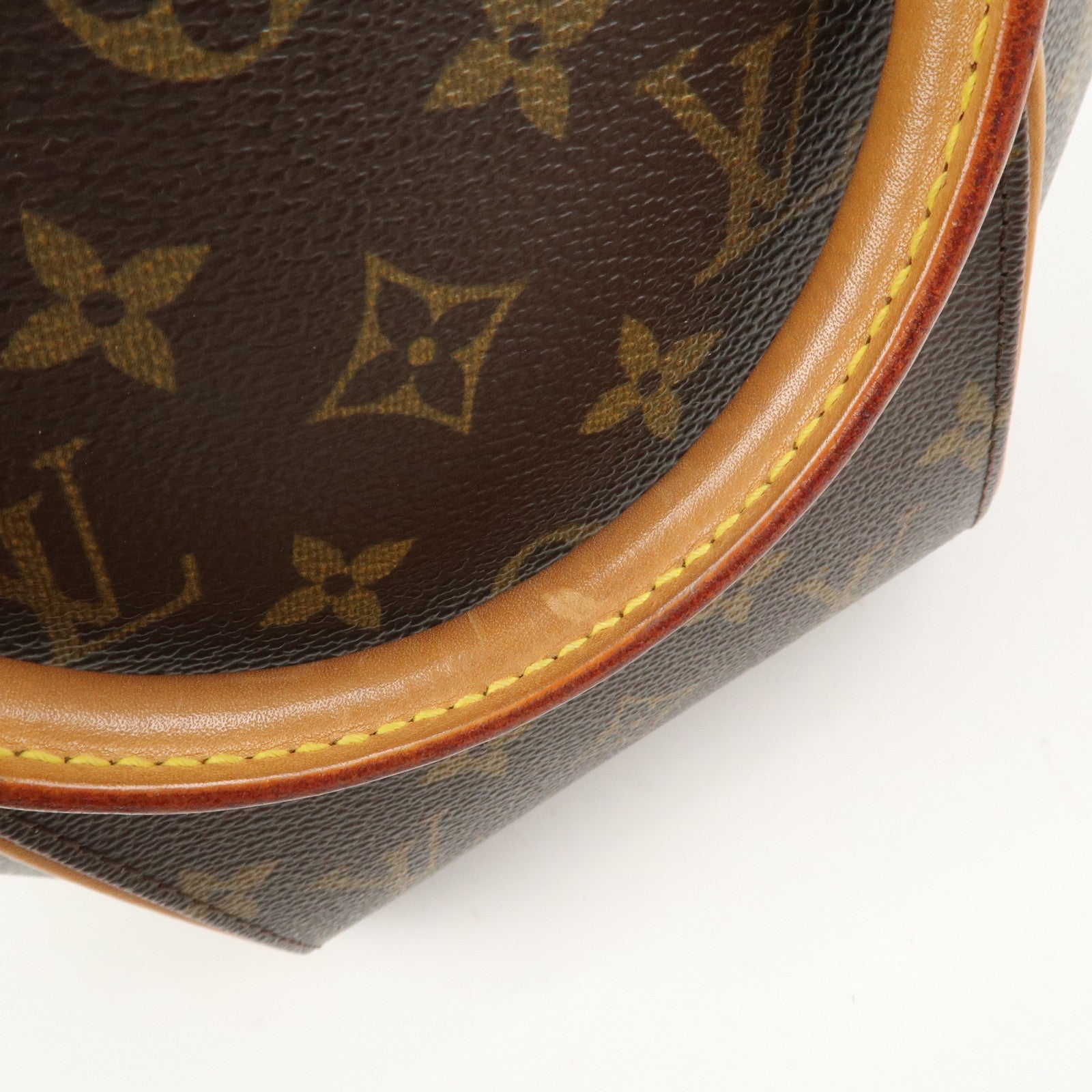Louis Vuitton Monogram Ellipse PM Hand Bag Brown M51127