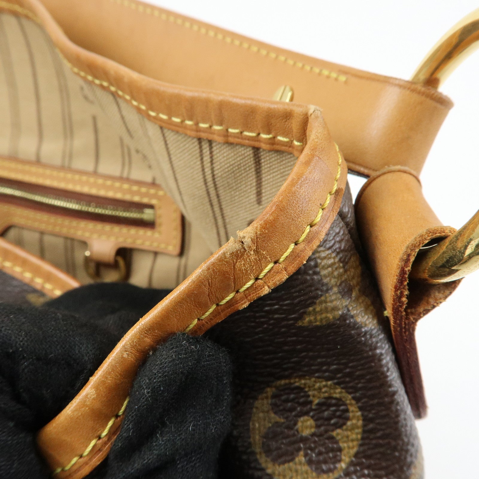 Louis Vuitton Monogram Delightful PM Shoulder Bag Brown M40352