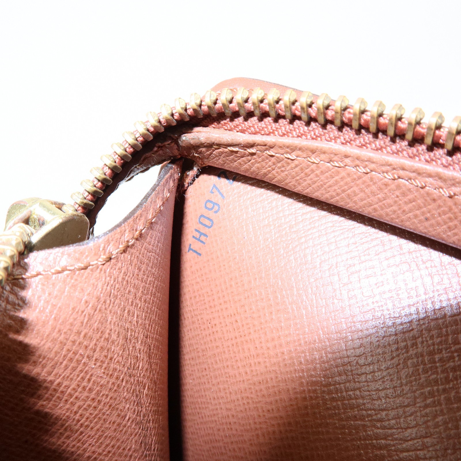 Louis Vuitton Monogram Pochette Homme Clutch Bag Brown M51795