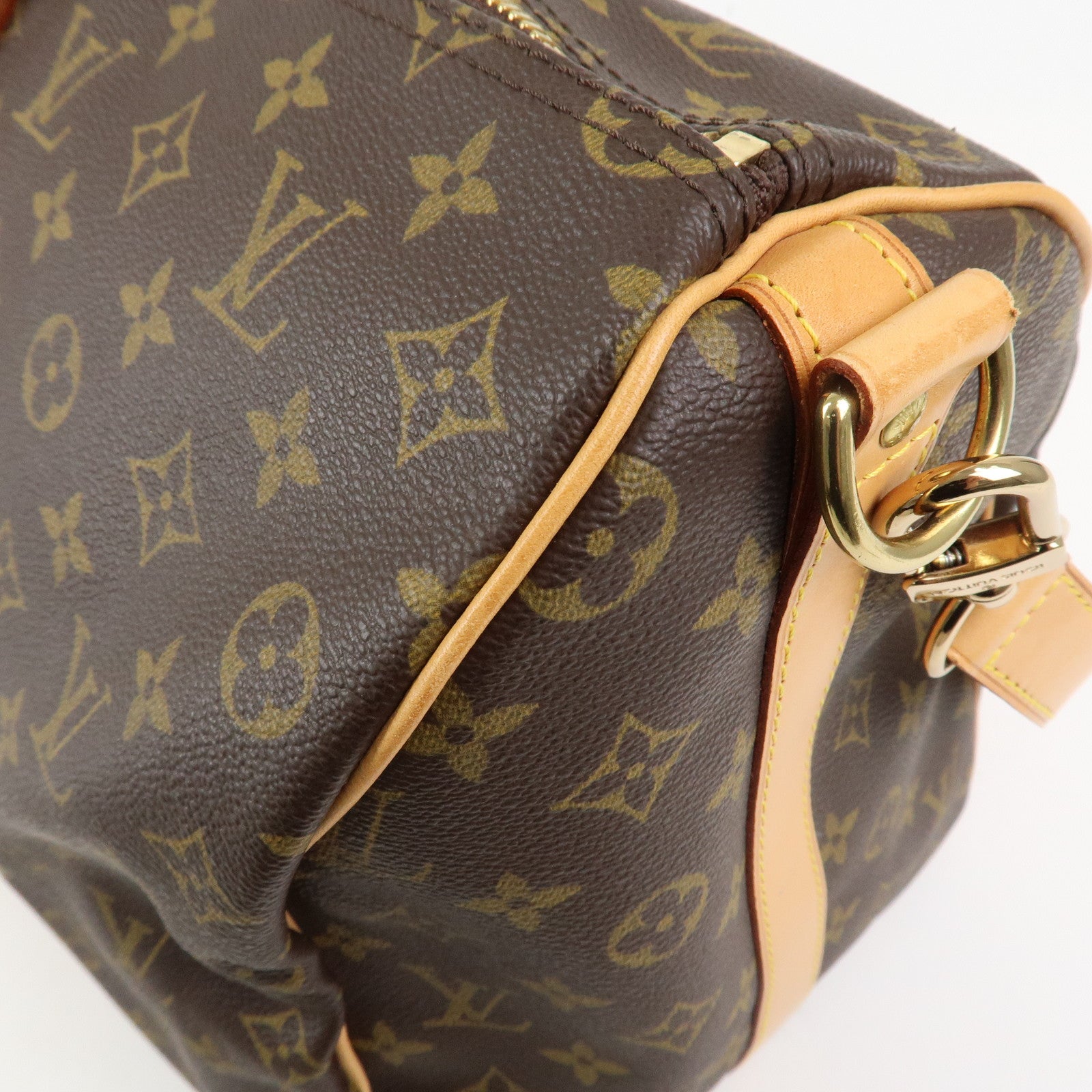 Louis Vuitton Monogram Keep All 50 Bandouliere Boston Bag M41416