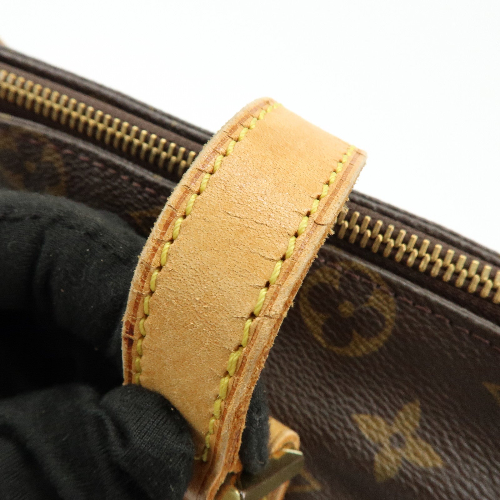 Louis Vuitton Monogram Cabas Mezzo Tote Bag Shoulder Bag M51151