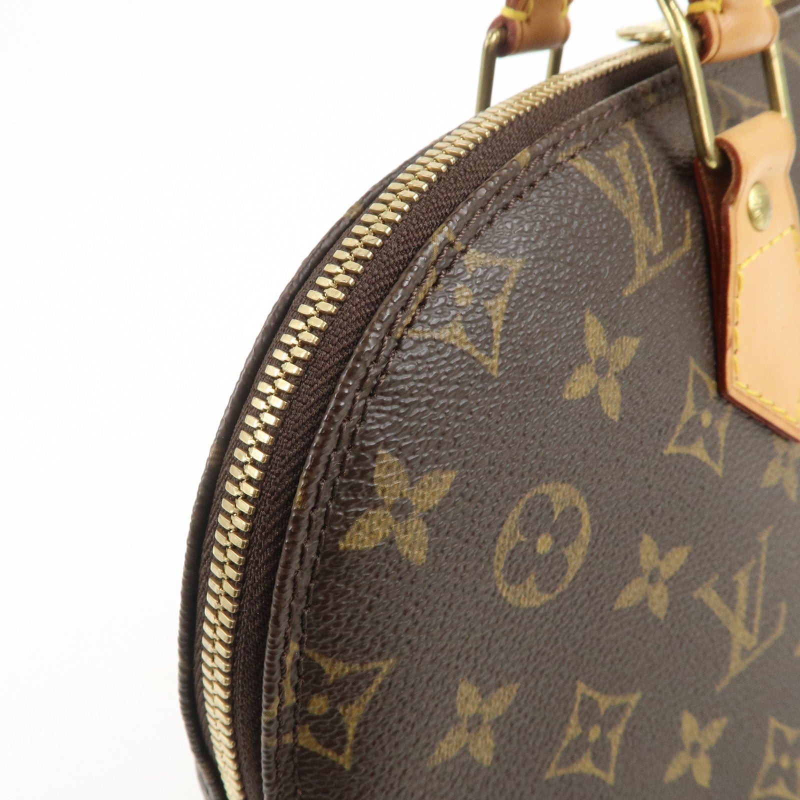 Louis Vuitton Monogram Canvas Alma Hand Bag Brown M51130