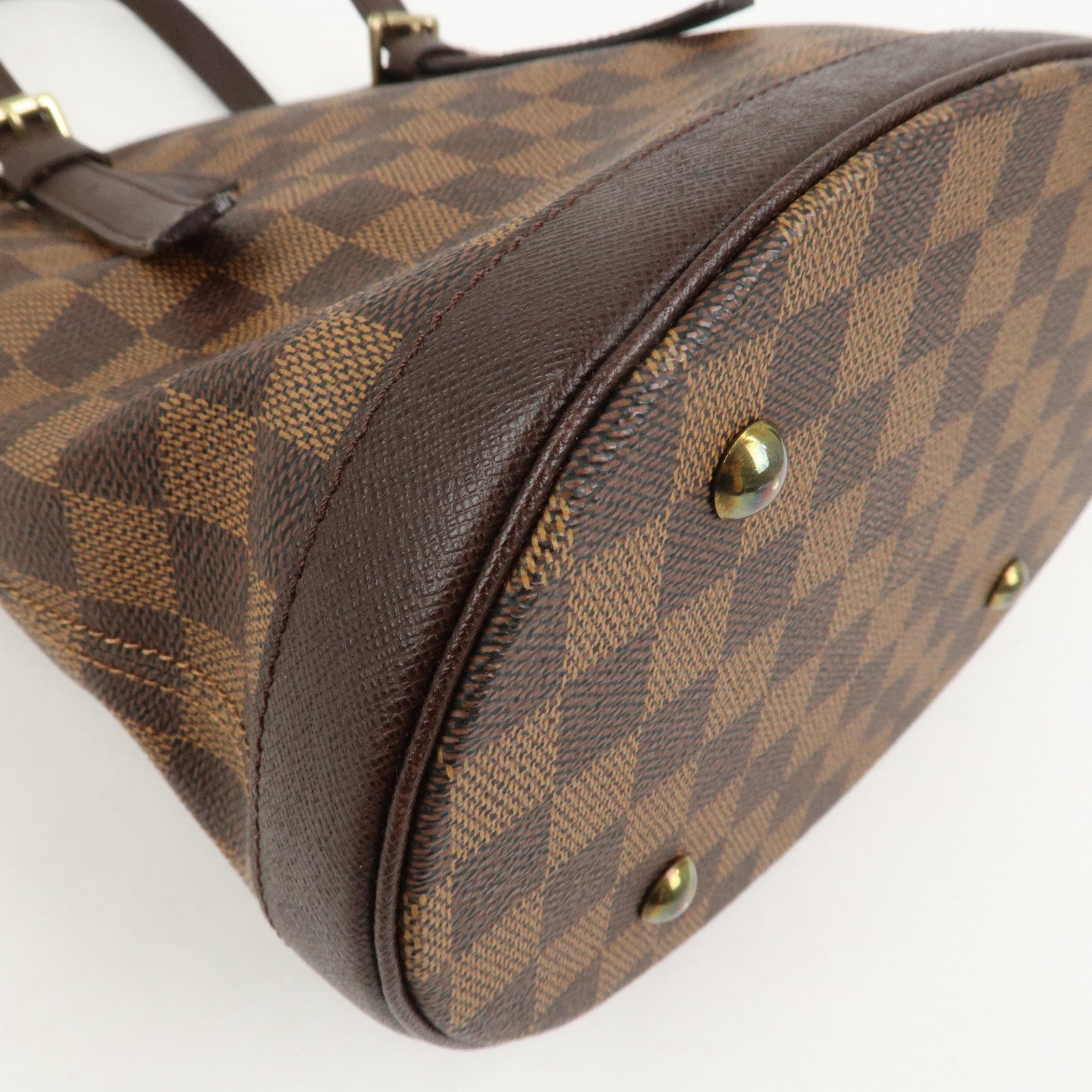 Louis Vuitton Damier Ebene Marais Tote Bag Hand Bag Brown N42240