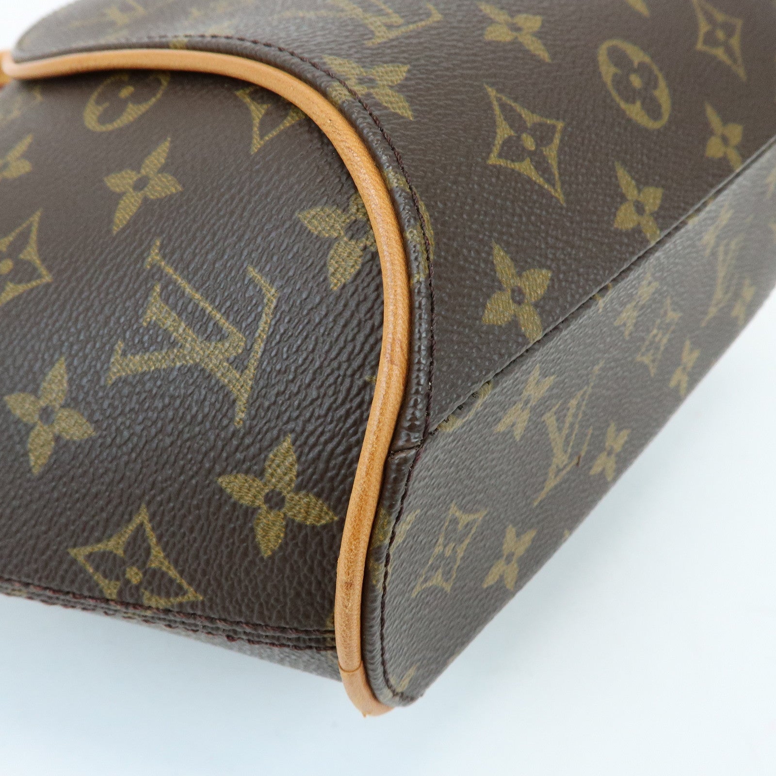 Louis Vuitton Monogram Ellipse PM Hand Bag Brown M51127