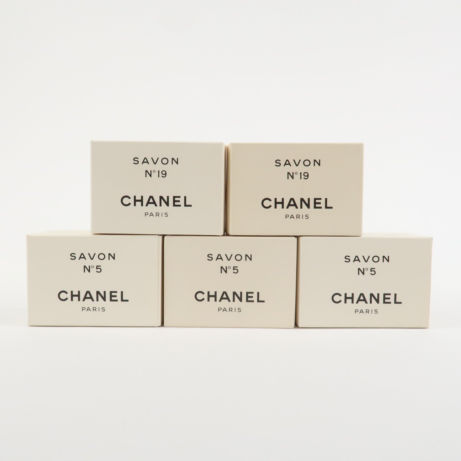 CHANEL Set of 5 Savon No5 Bar Soap