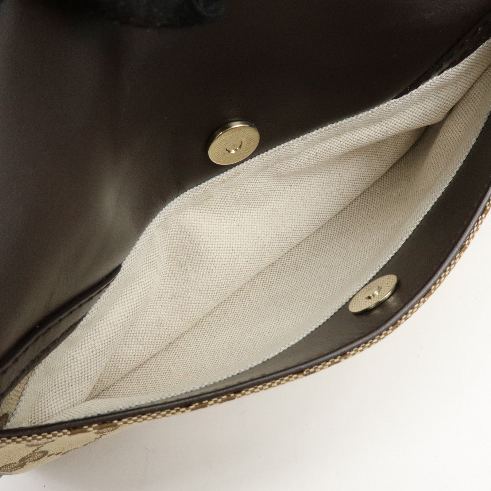 GUCCI Sukey Interlocking G GG Canvas Leather Shoulder Bag 308452