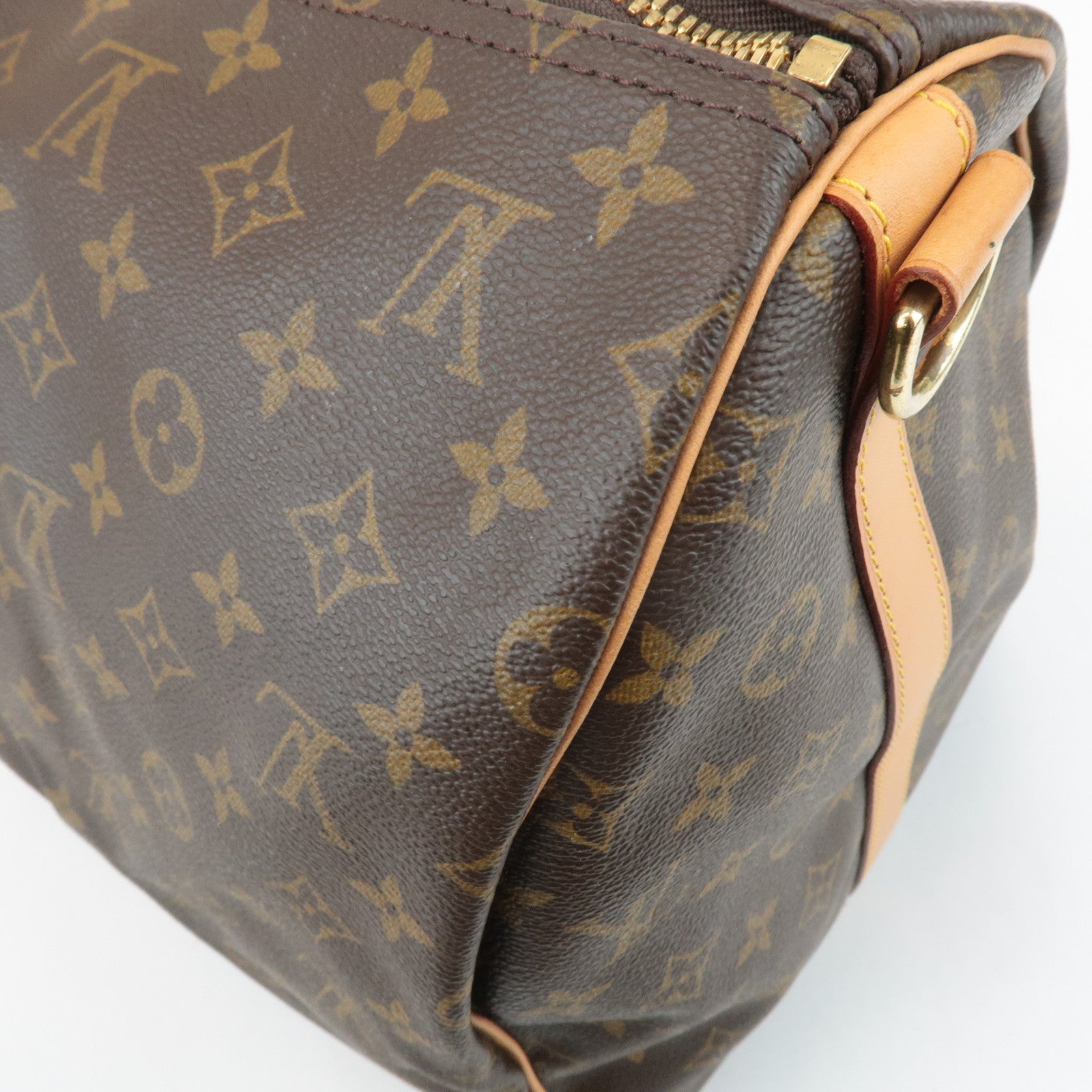 Louis Vuitton Monogram Keep All Bandouliere 55 Boston Bag M41414 Used