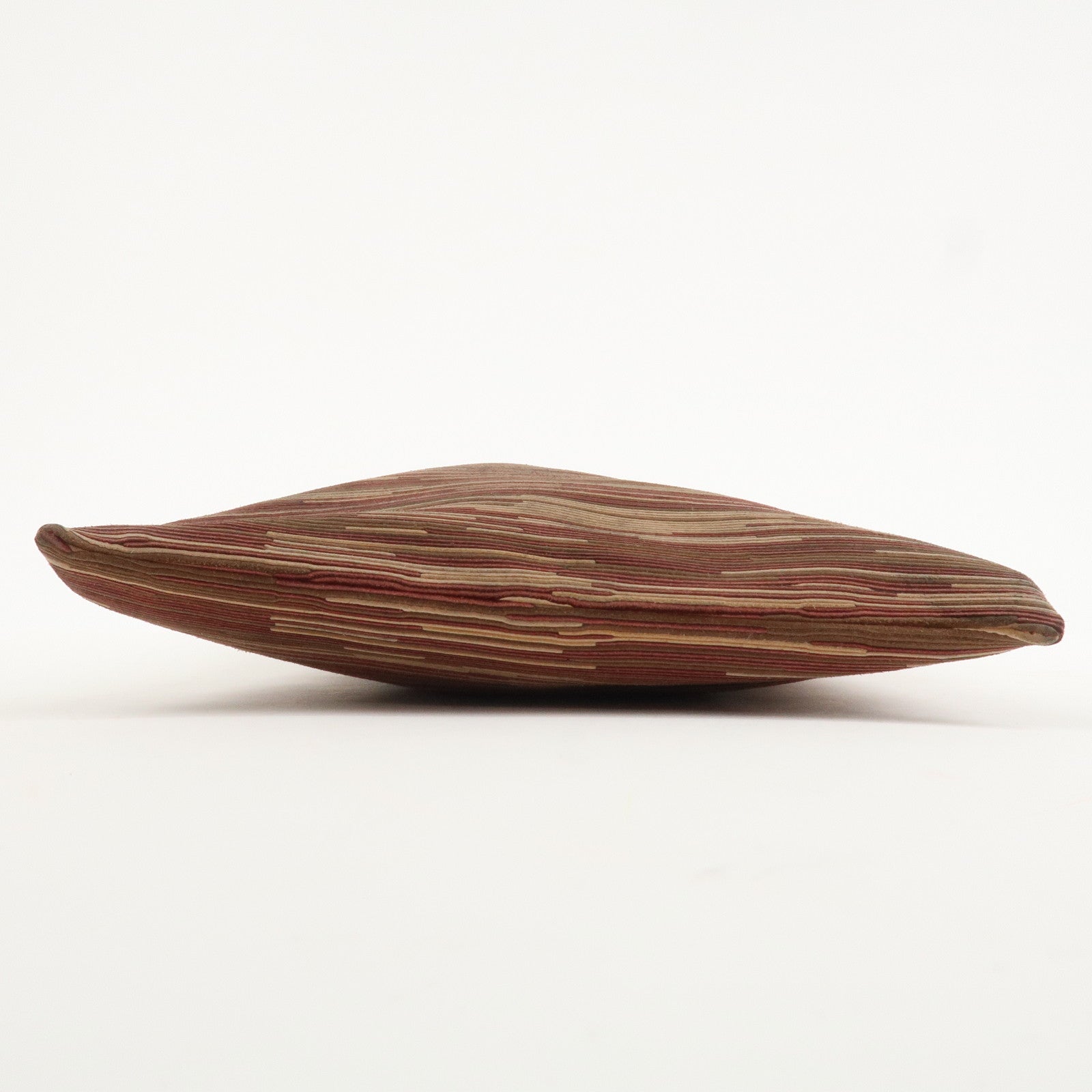 HERMES Leather Vibrato Jules Hand Bag F Engraved Multicolor Used