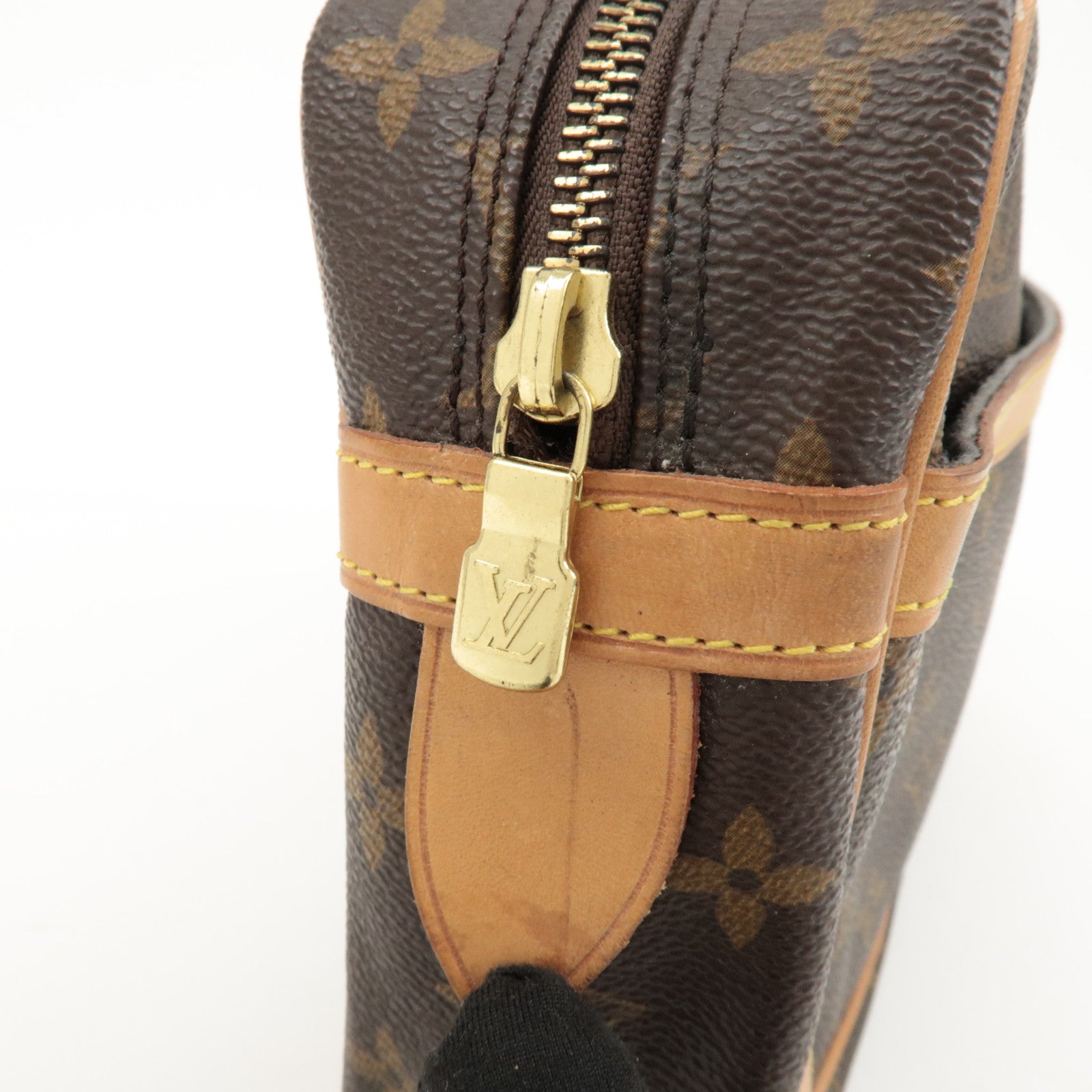 Louis Vuitton Monogram Compiegne 28 Pouch Clutch Bag Brown M51845 Used