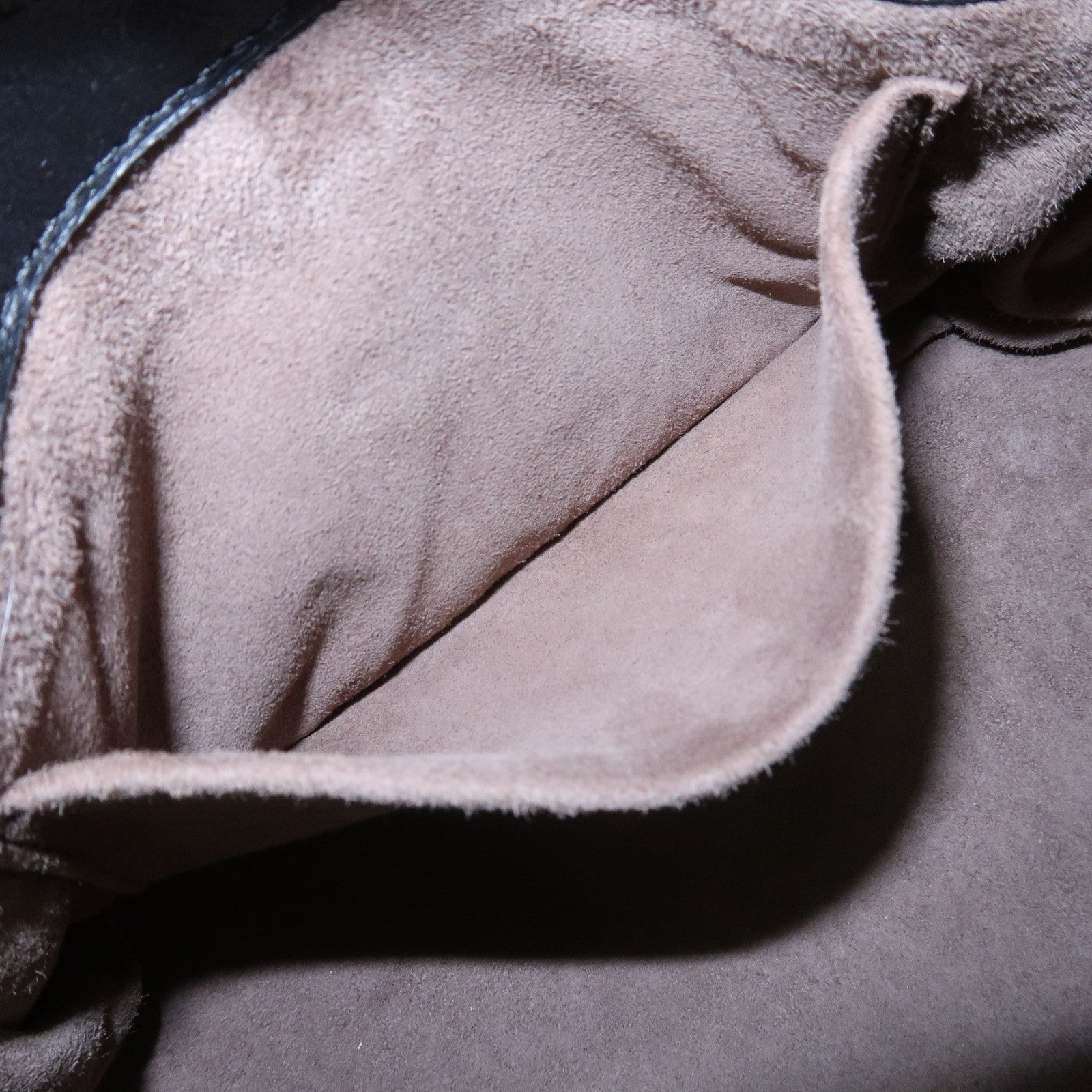 BOTTEGA VENETA Intrecciato Leather Tote Bag Hand Bag Black