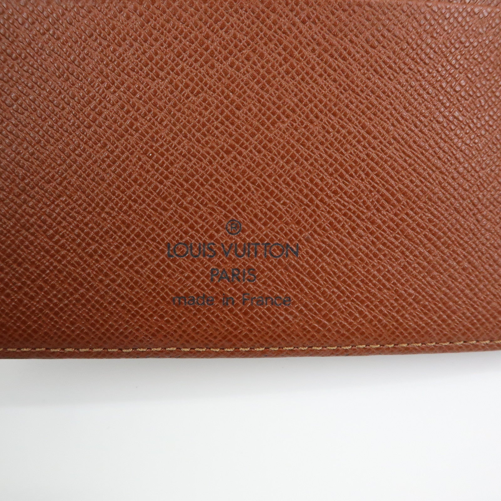 Louis Vuitton Monogram Agenda MM Planner Cover Brown R20105