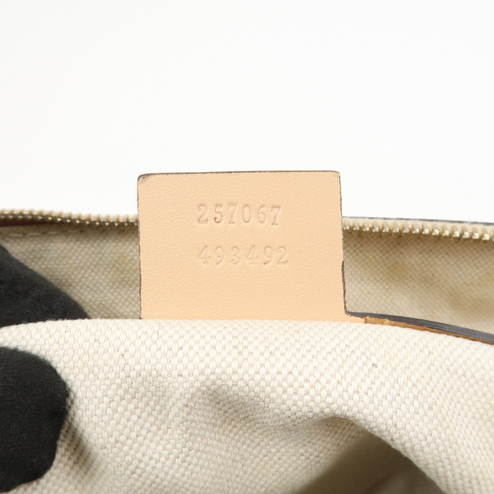 GUCCI Lovely Heart GG Monogram Canvas Mini Boston Bag 257067