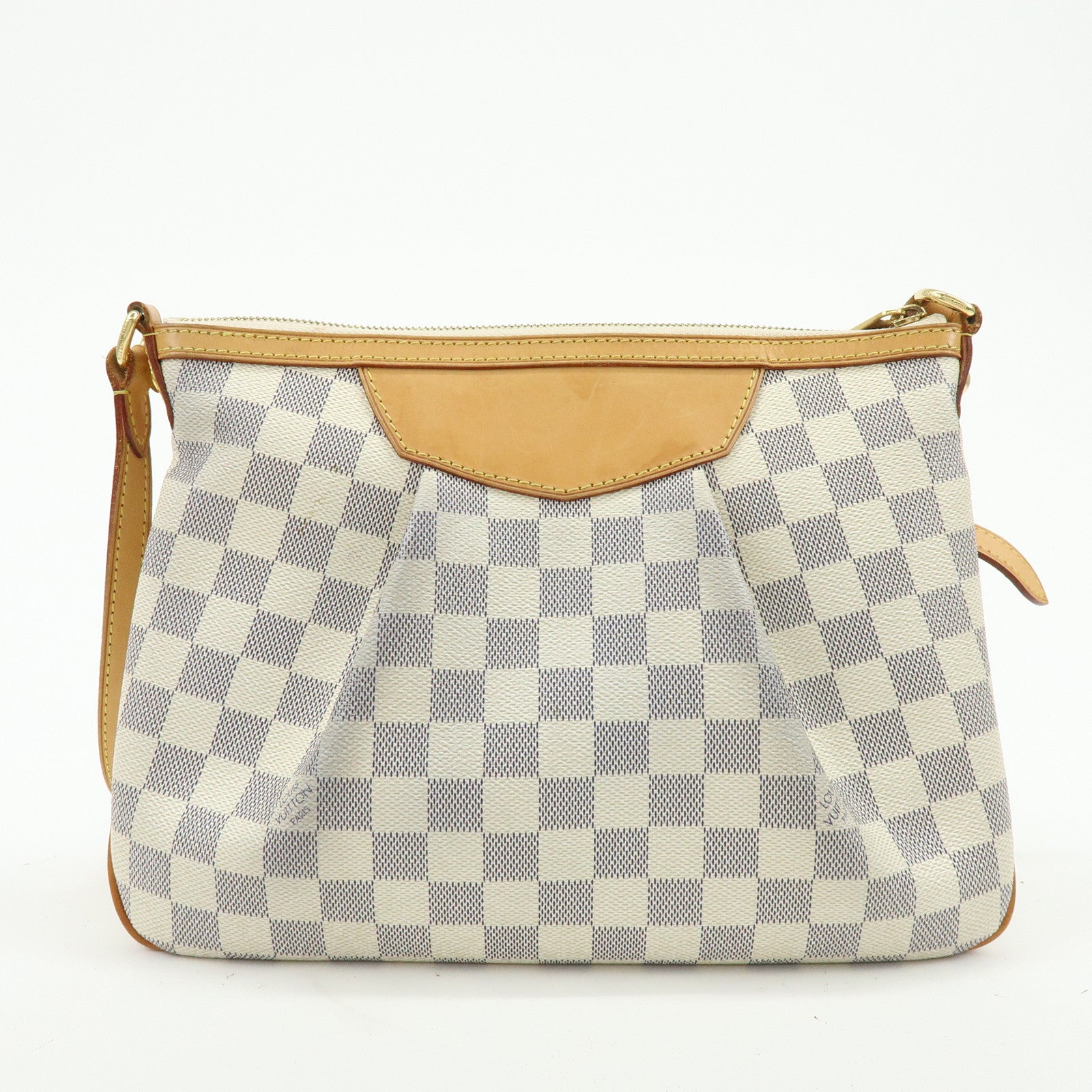 Louis Vuitton Damier Azur Siracusa PM Shoulder Crossbody Bag M41113