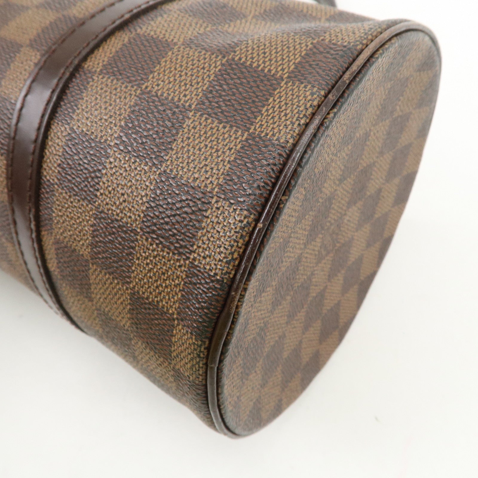 Louis Vuitton Damier Ebene Papillon 30 Hand Bag Brown N51303