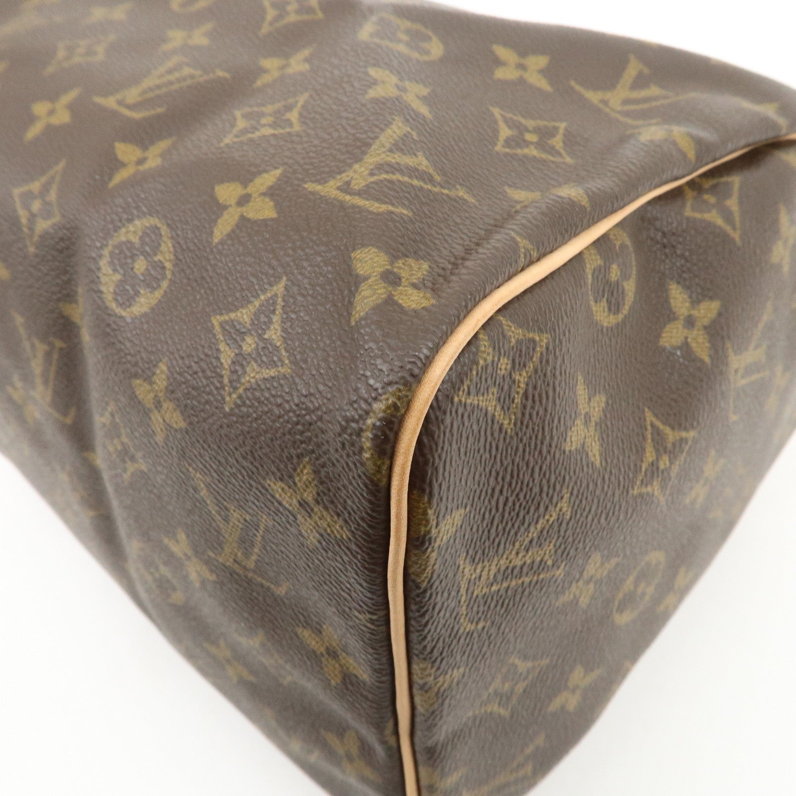 Louis Vuitton Monogram Speedy 30 Boston Bag Hand Bag Brown M41526