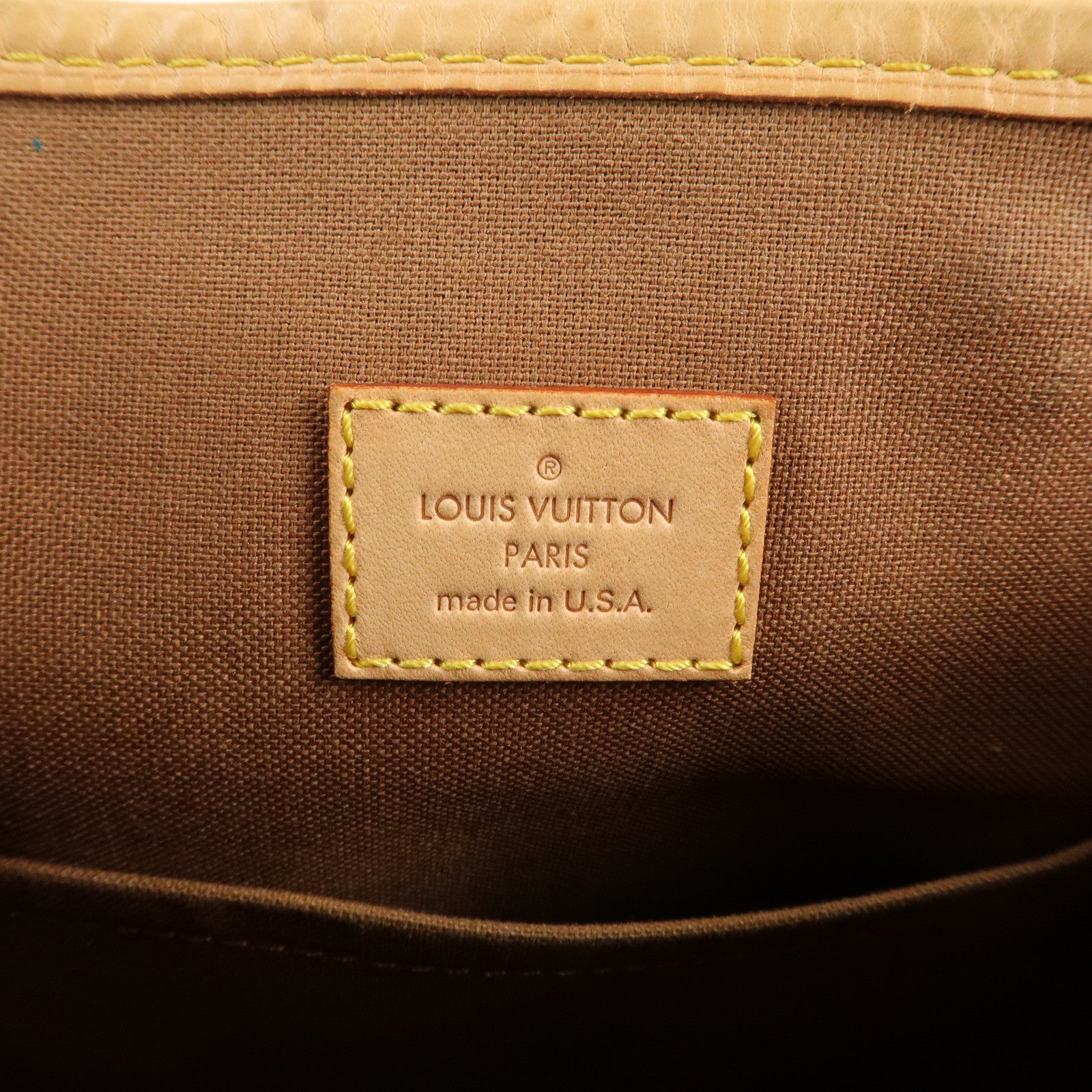 Louis Vuitton Monogram Canvas Batignolles Tote Bag Hand Bag M51156