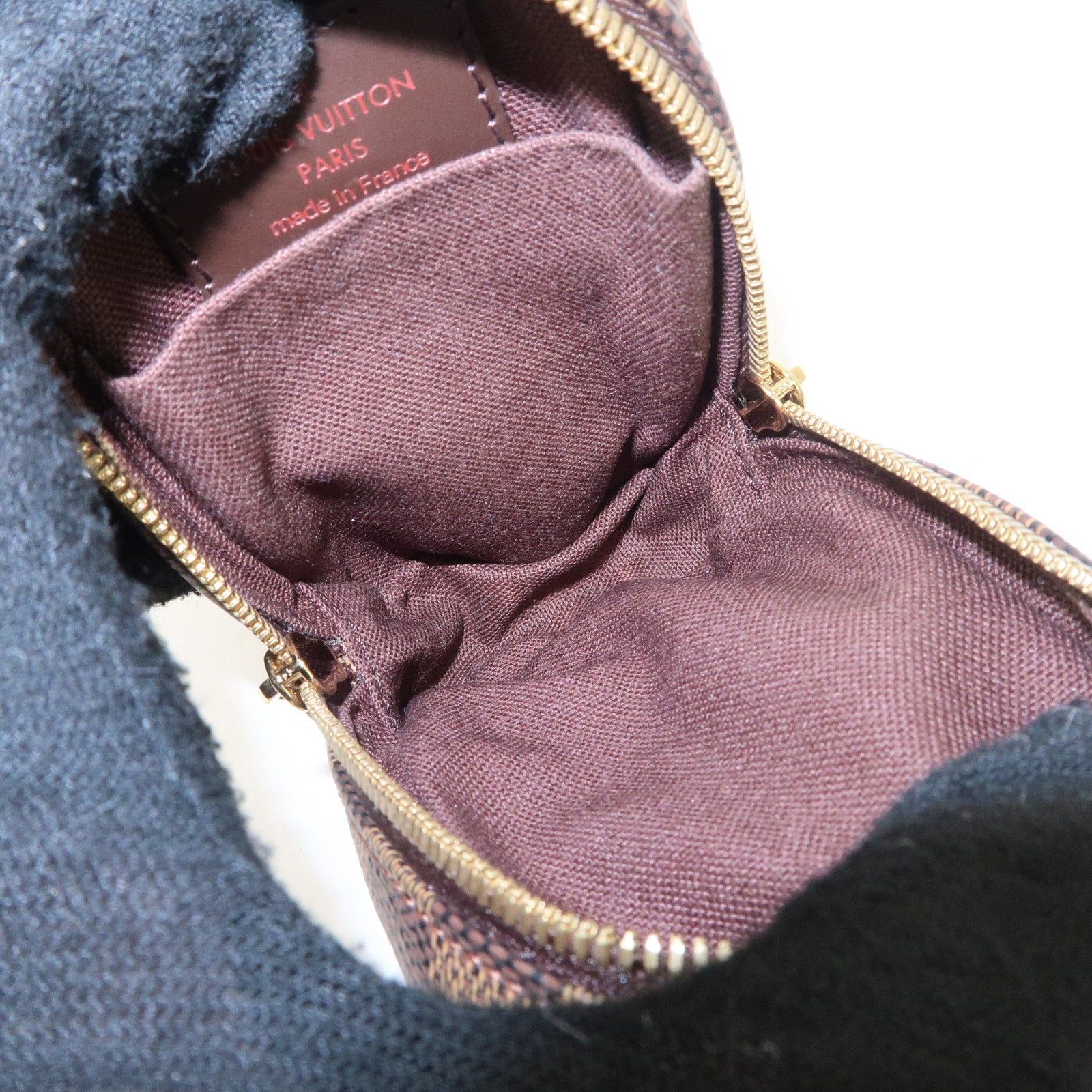 Louis Vuitton Damier Canvas Etui Okapi PM Camera Case N61738 Used