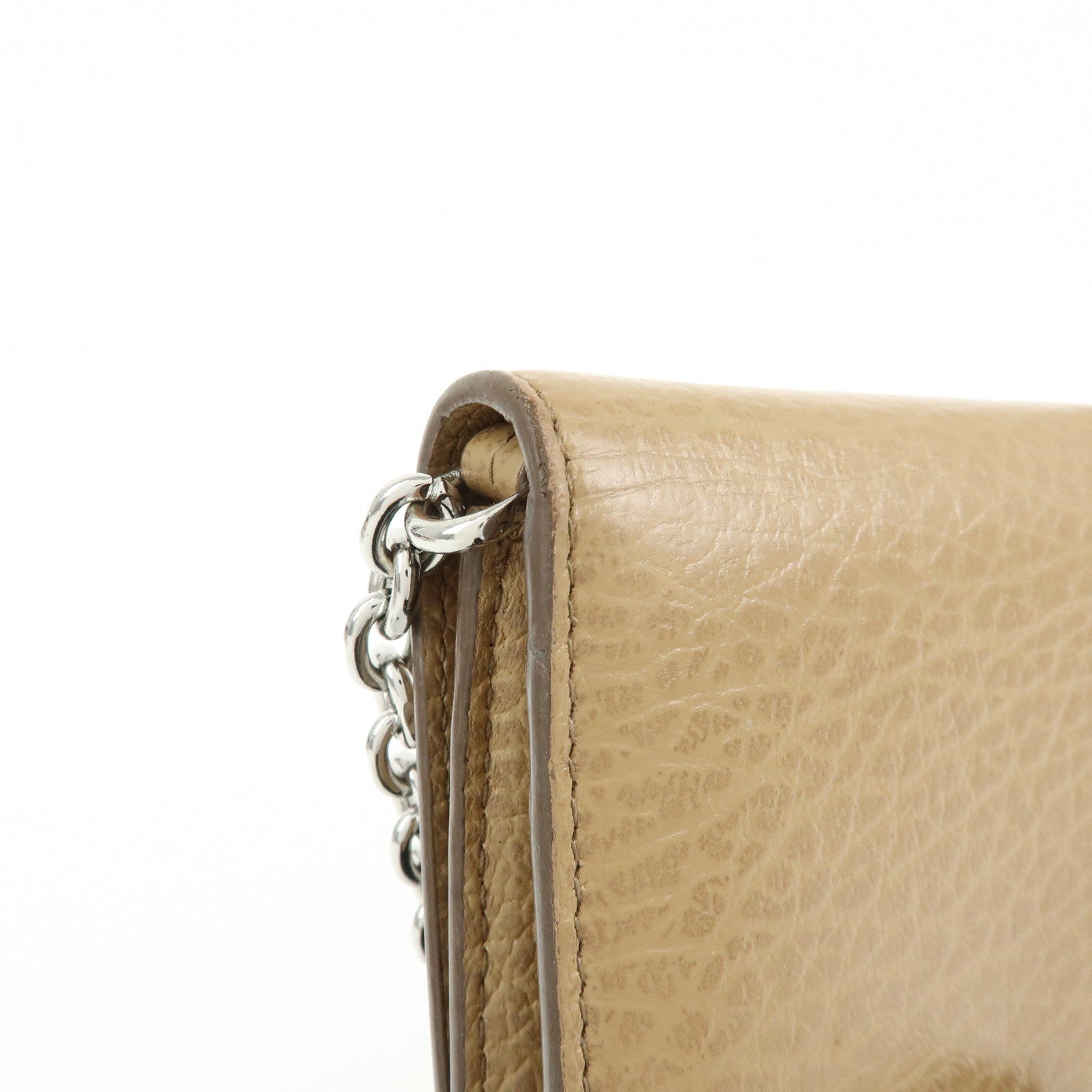 Maison Margiela Calf Leather 4 Stitch Mini Chain Wallet S56UI0148