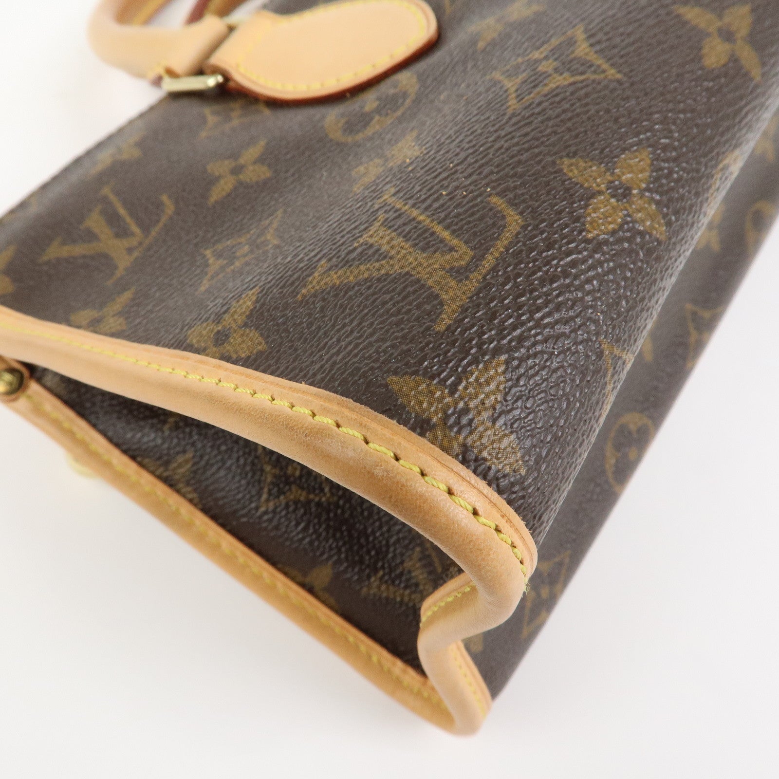 Louis Vuitton Monogram Popincourt Hand Bag Brown M40009