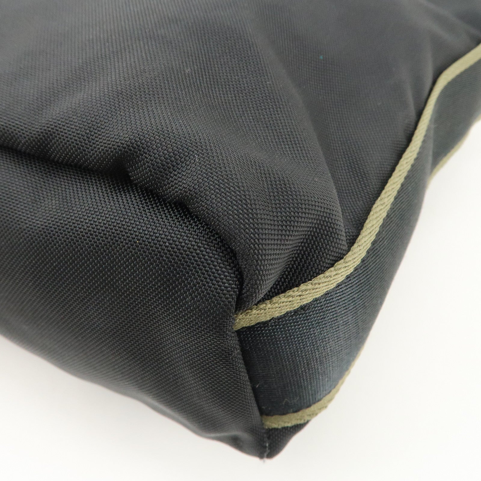 CHANEL Chanel Sports Line Nylon Shoulder Crossbody Bag Khaki 10462052 Used