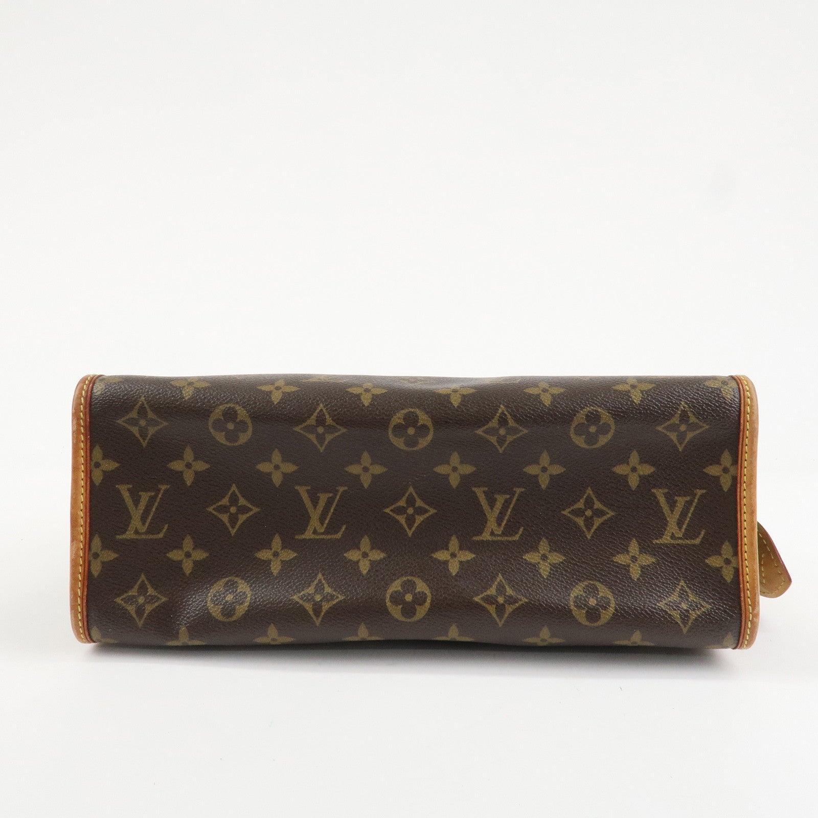 Louis Vuitton Monogram Popincourt Hand Bag Brown M40009 Used