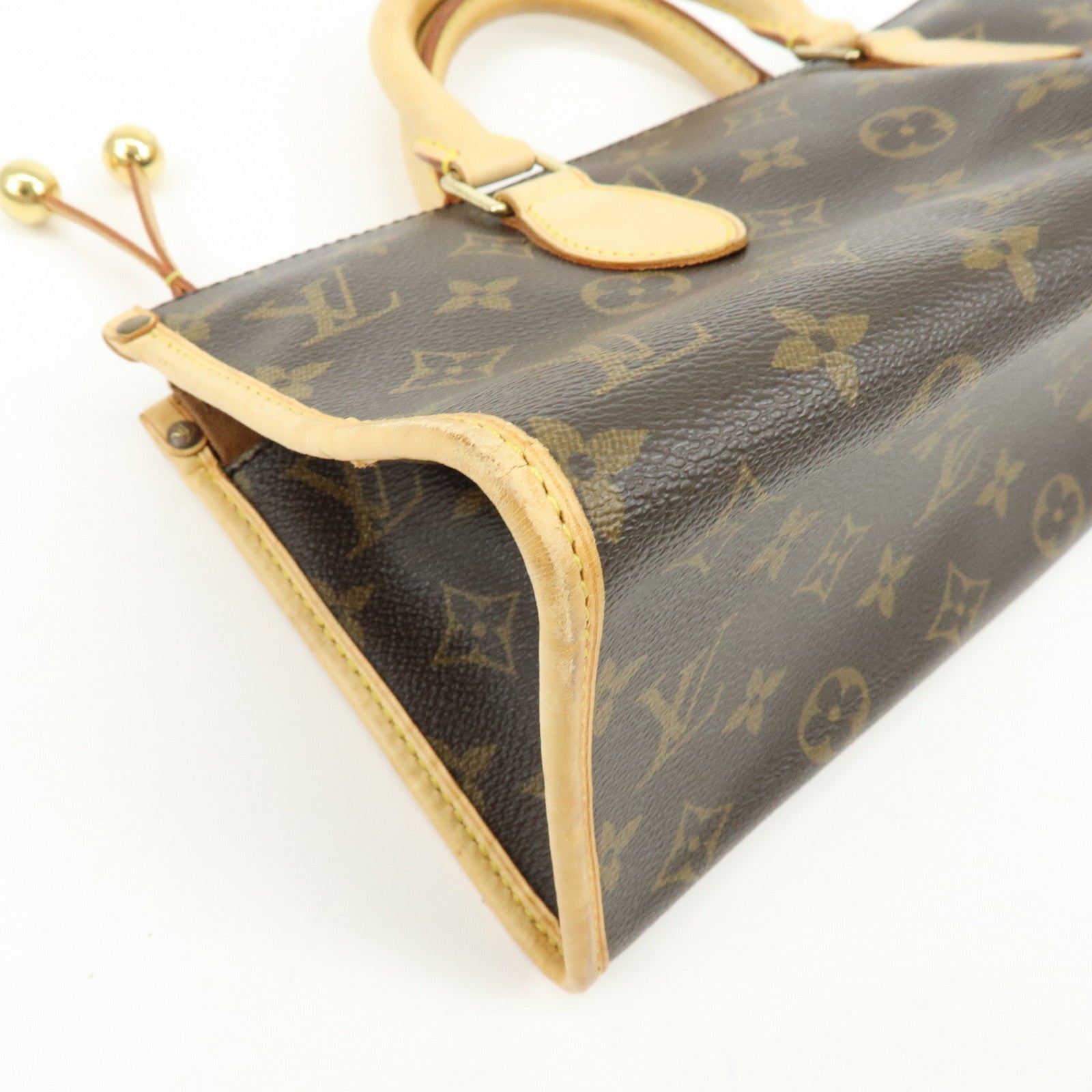 Louis Vuitton Monogram Popincourt Hand Bag Brown M40009