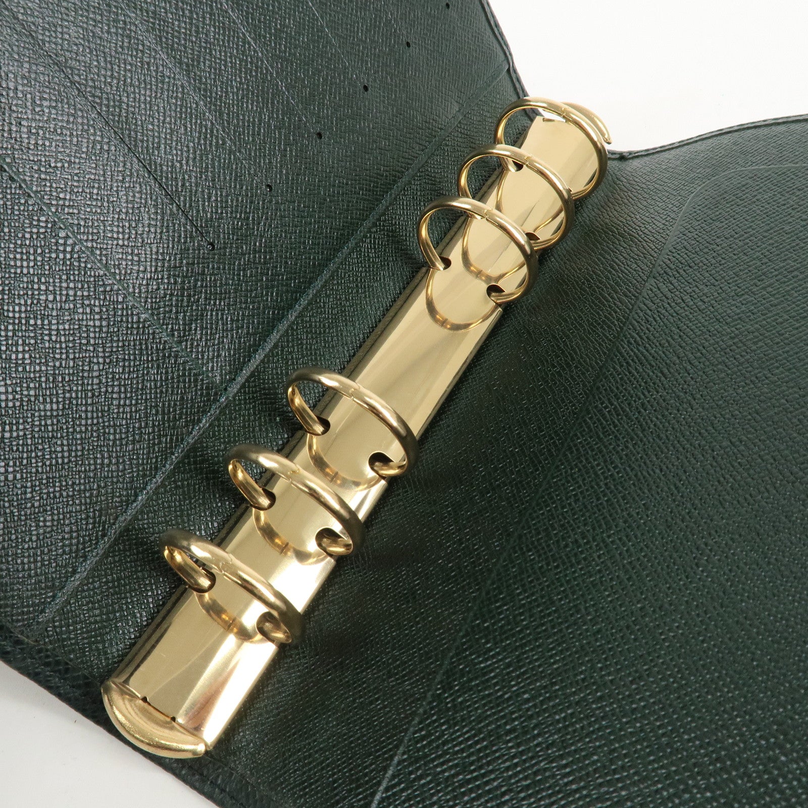 Louis Vuitton Epi Agenda MM Planner Cover Epicea R20431 Used