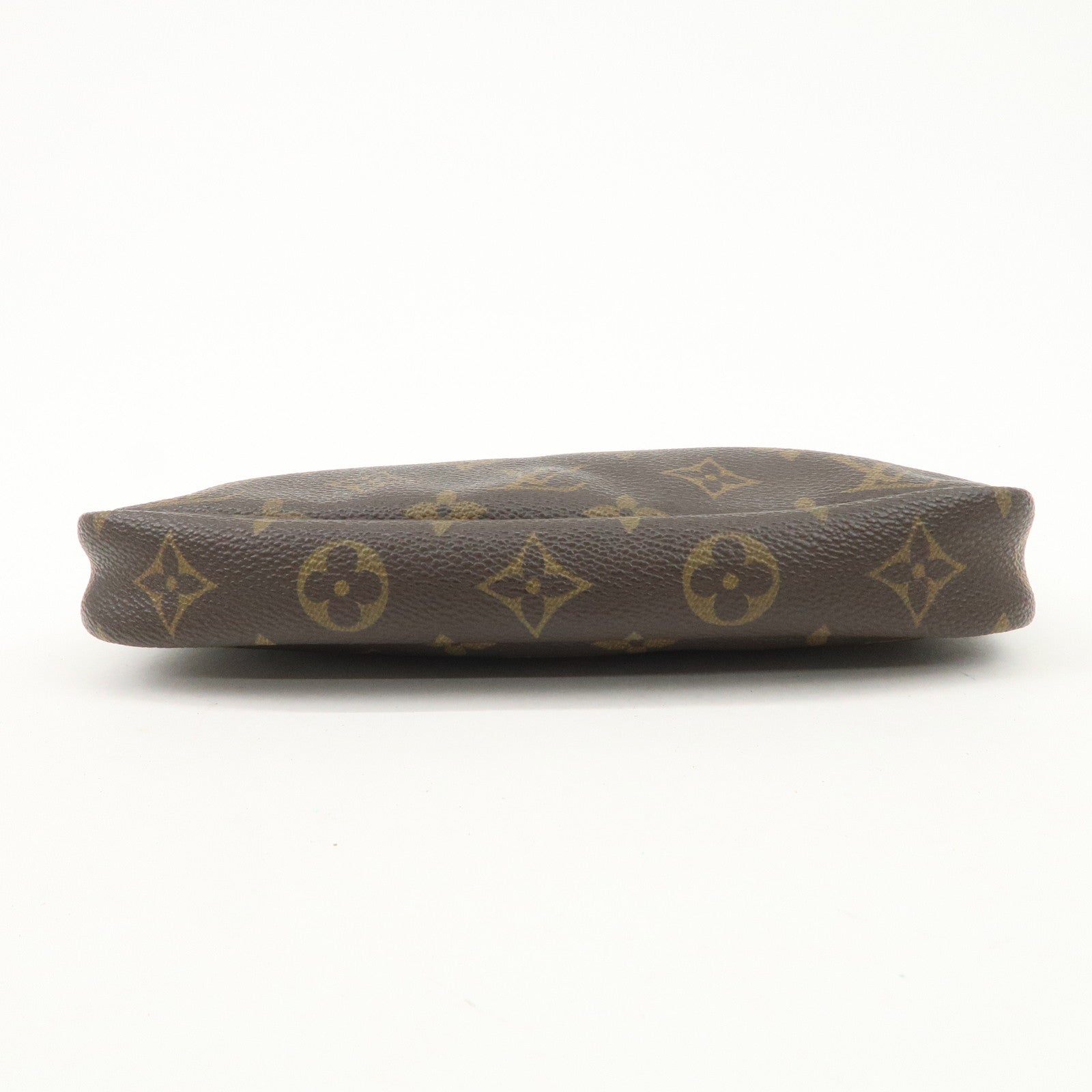 Louis Vuitton Monogram Pochette Accessoires Hand Bag Brown M51980 Used
