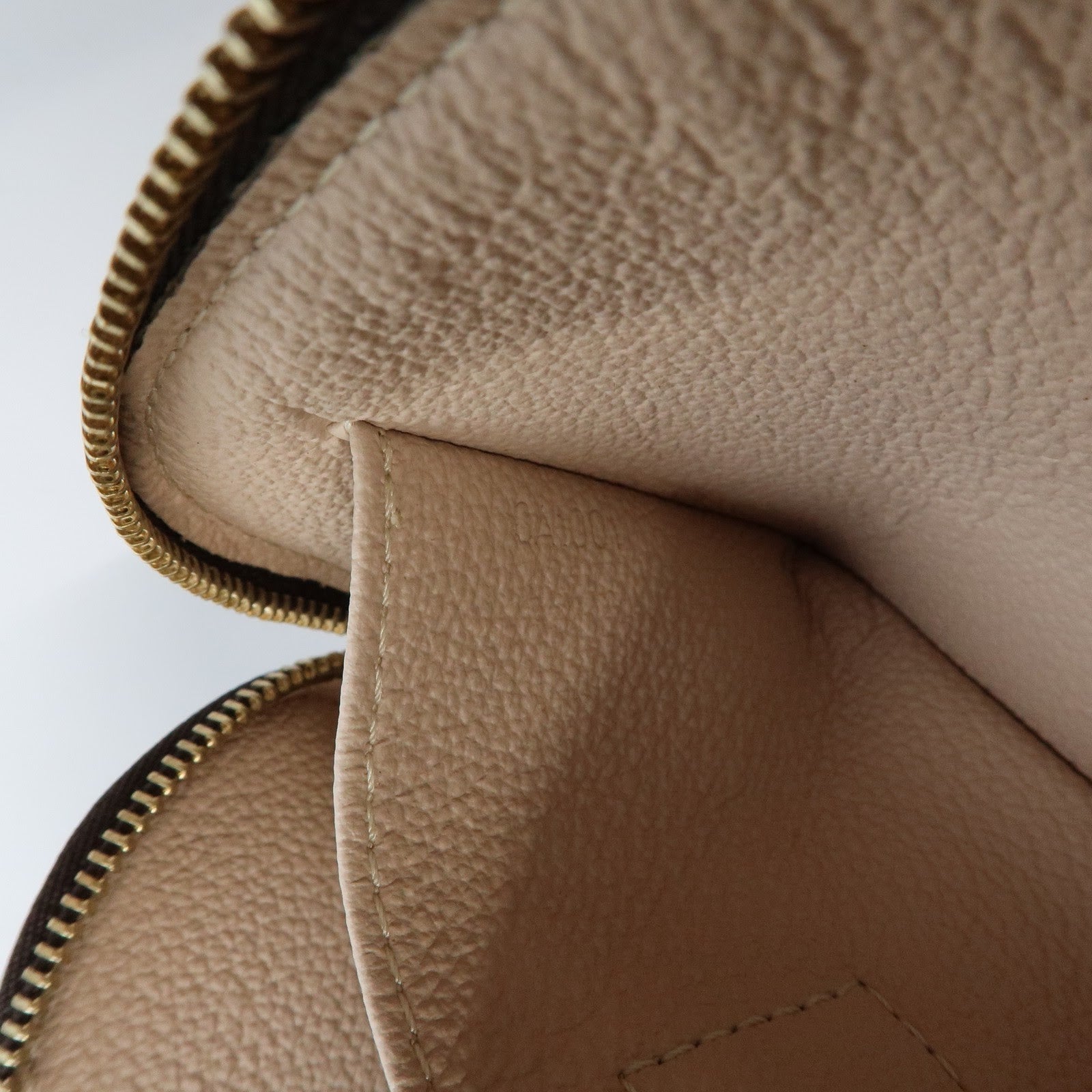 Louis Vuitton Monogram Pochette Cosmetic Pouch Brown M47515