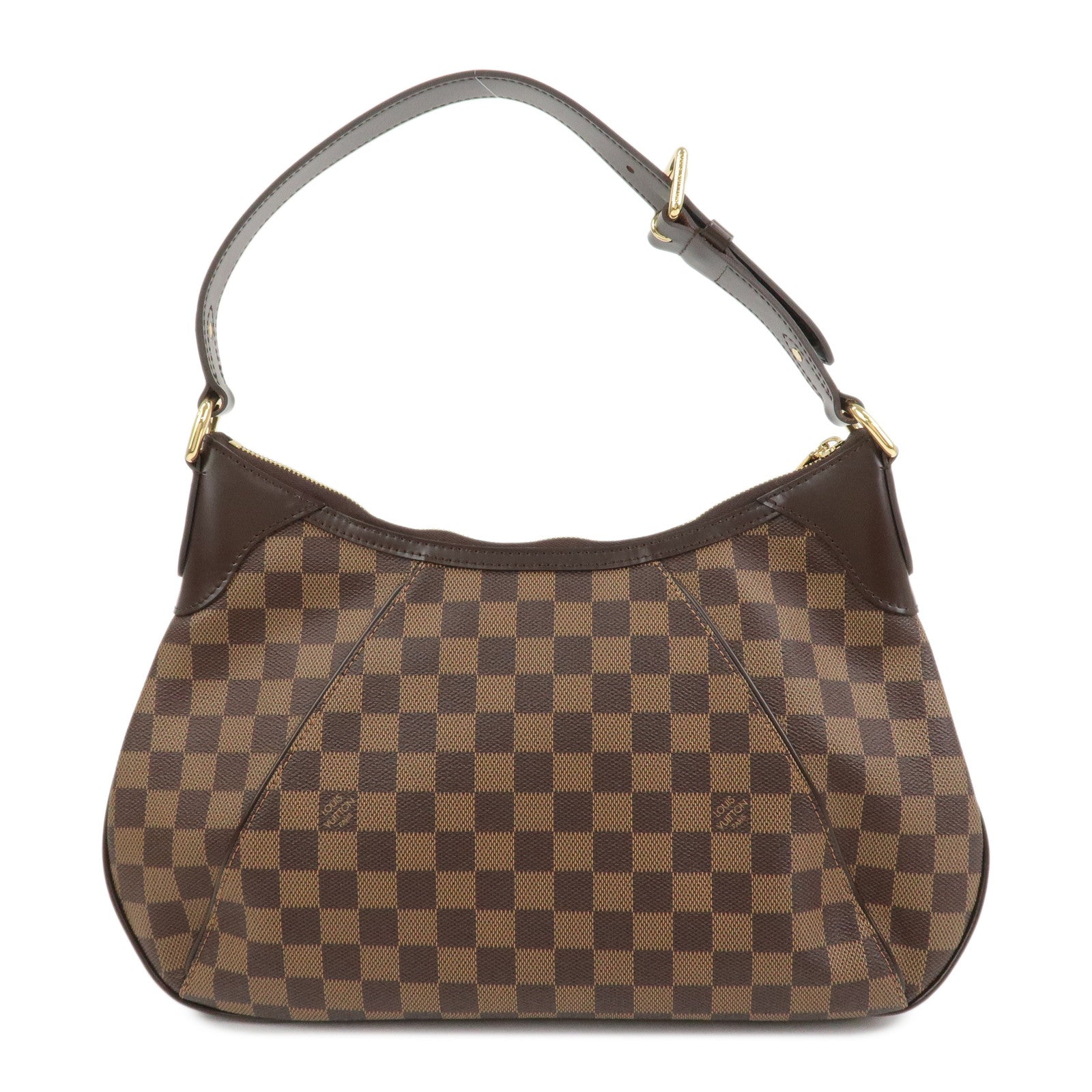 Louis Vuitton Damier Thames GM Shoulder Bag Brown N48181