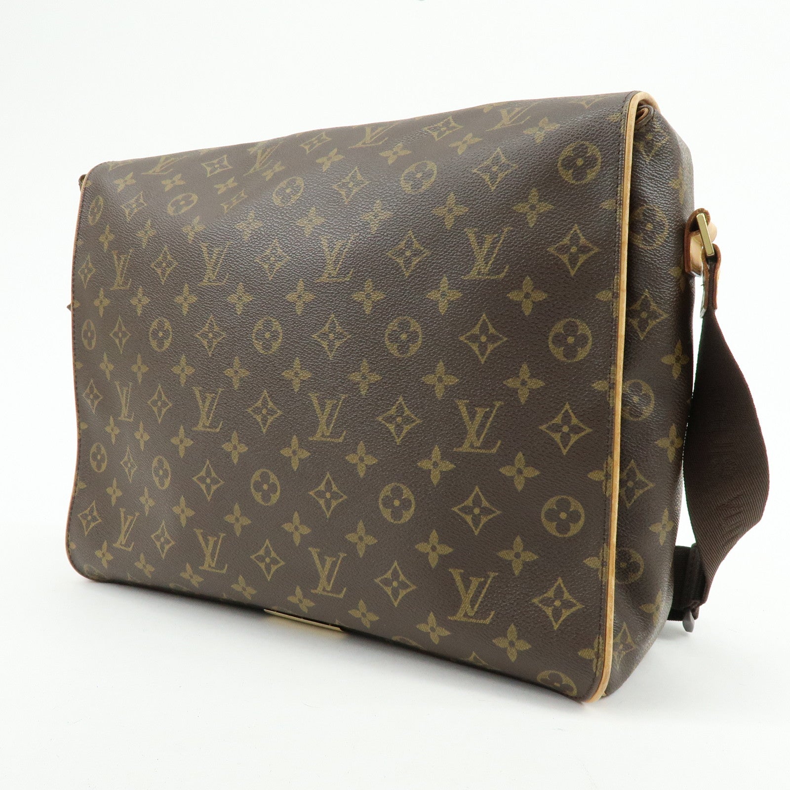 Louis Vuitton Monogram Abbesses Messenger Bag Brown M45257