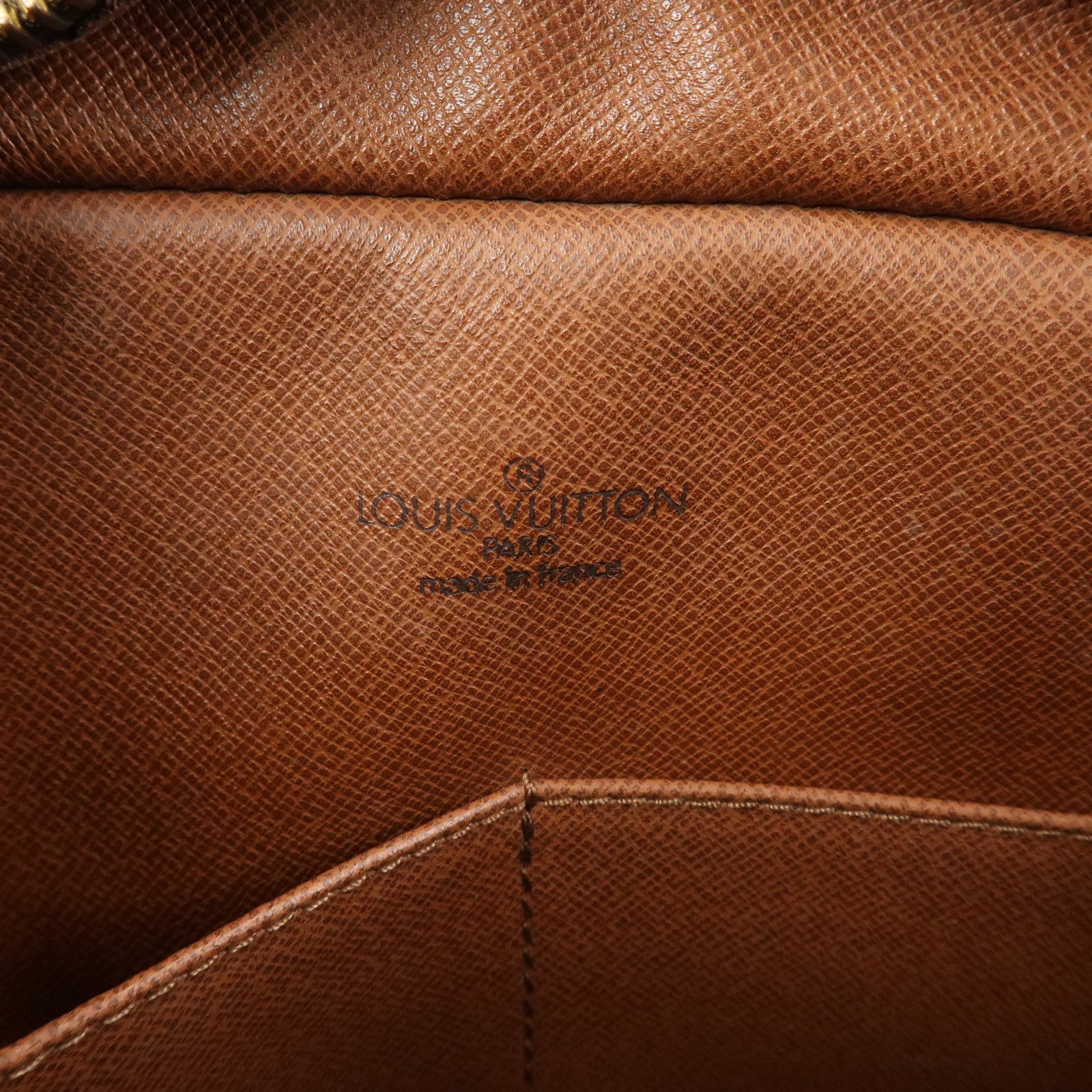 Louis Vuitton Monogram Compiegne 28 Pouch Clutch Bag Brown M51845