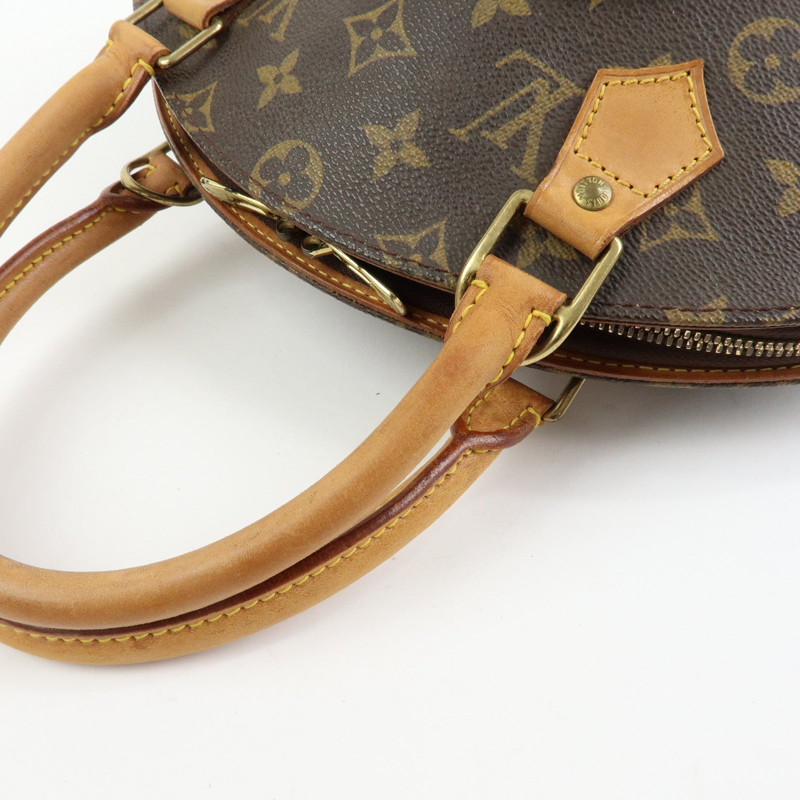 Louis Vuitton Monogram Ellipse PM Hand Bag Brown M51127