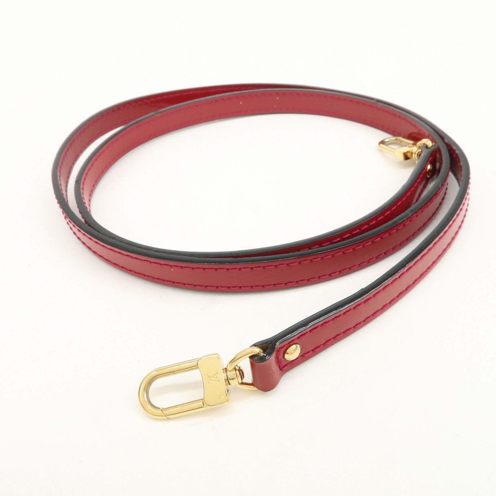 Louis Vuitton Monogram Vernis Alma BB 2Way Bag Rouge Grenade M91698