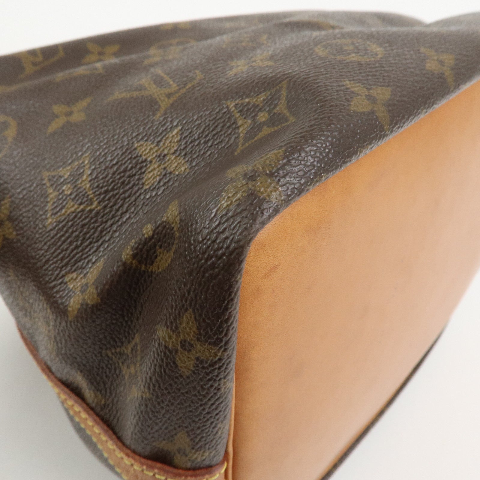 Louis Vuitton Monogram Petit Noe Shoulder Bag Brown M42226