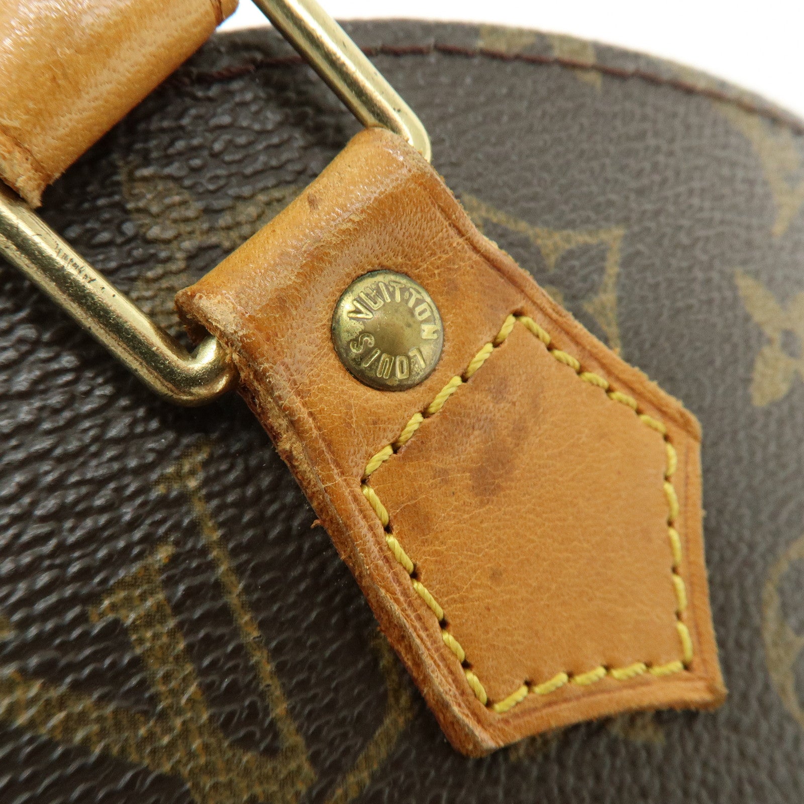 Louis Vuitton Monogram Ellipse PM Hand Bag Brown M51127