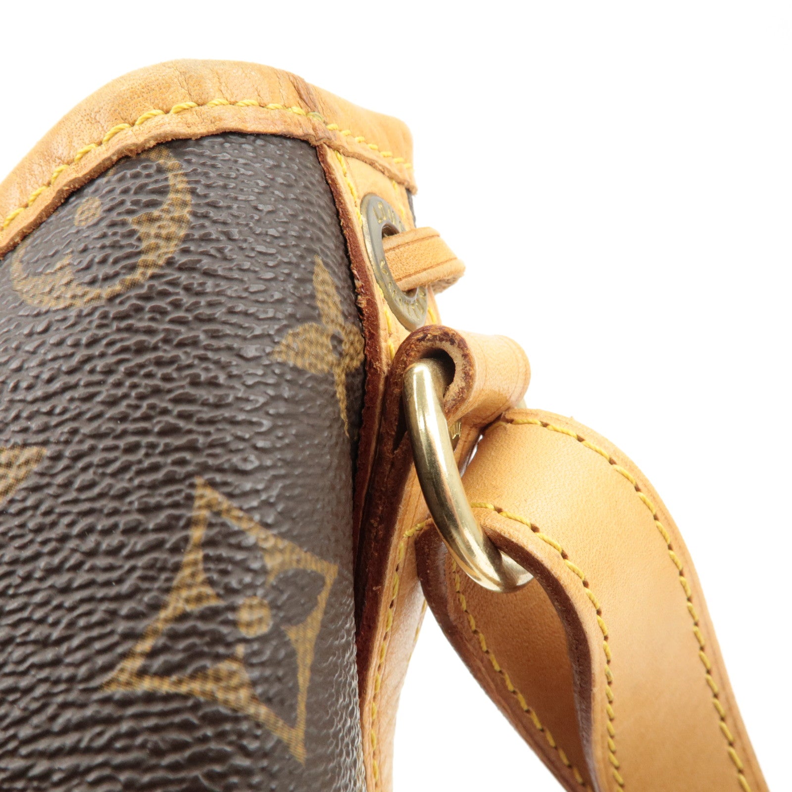 Louis Vuitton Monogram Noe Shoulder Bag Hand Bag Brown M42224 Used