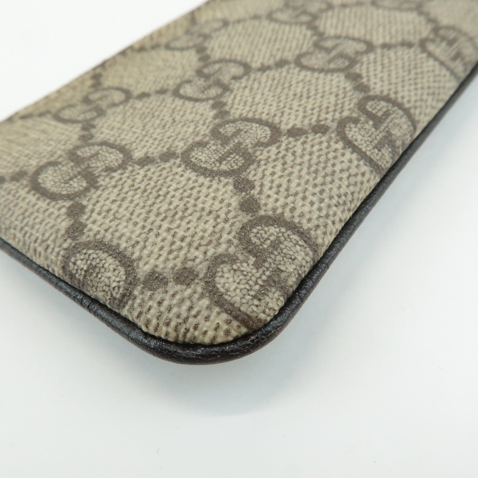 GUCCI Set of 2 Guccissima Leather Canvas Coin Case 233183/131988 Used