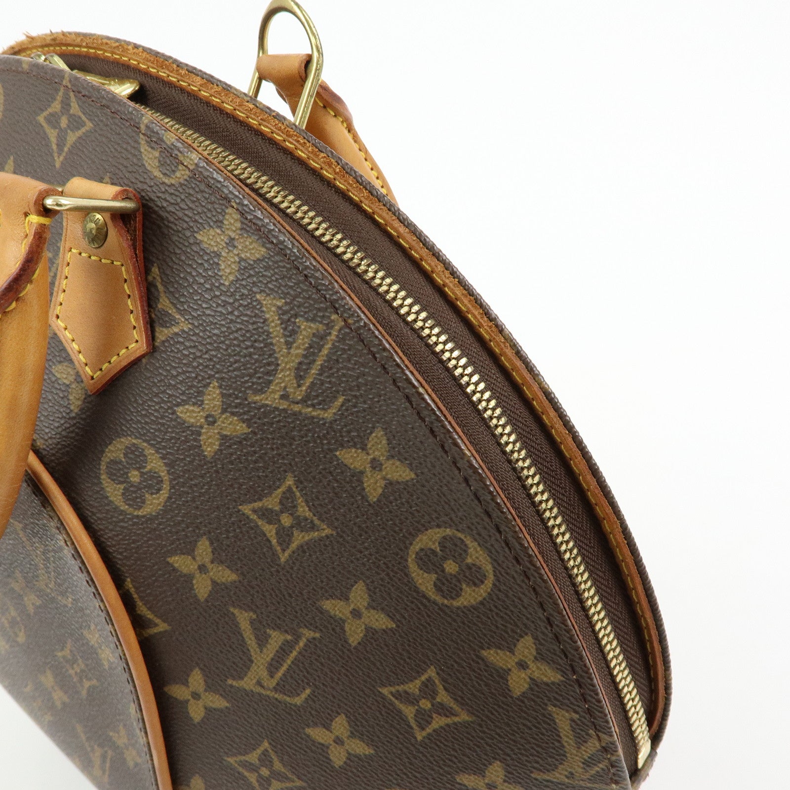 Louis Vuitton Monogram Ellipse MM Hand Bag Brown M51126