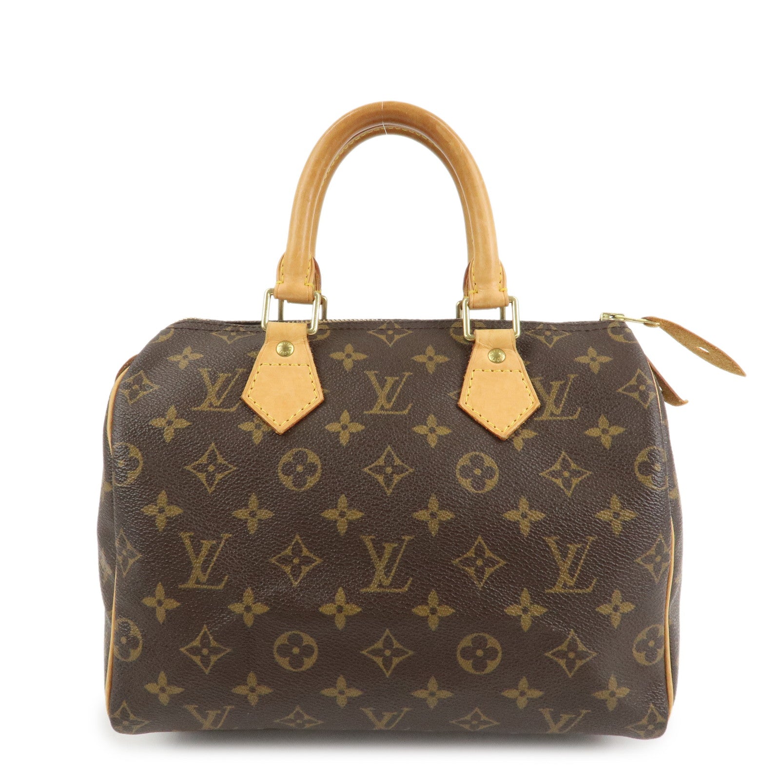 Louis Vuitton Monogram Speedy 25 Hand Bag Boston Bag M41528
