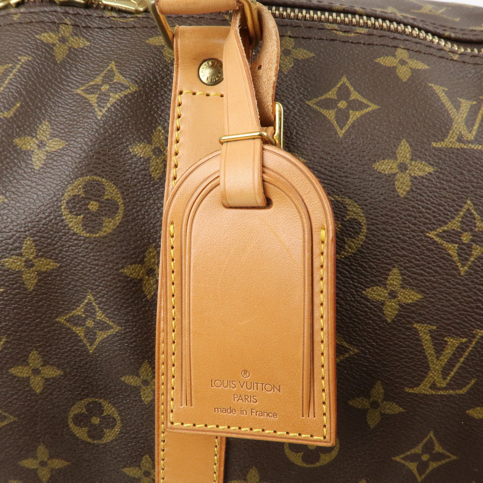 Louis Vuitton Monogram Keep All Bandouliere 60 Boston Bag M41412