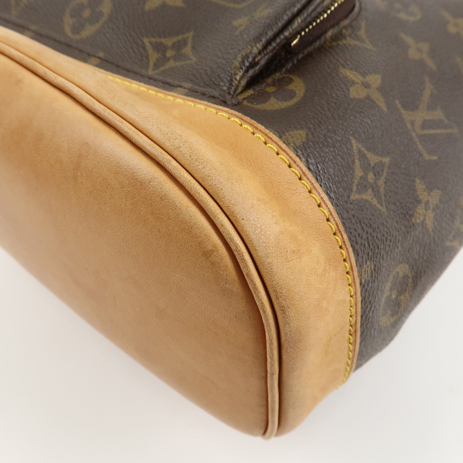 Louis Vuitton Monogram Canvas Montsouris MM Backpack Brown M51136 Used