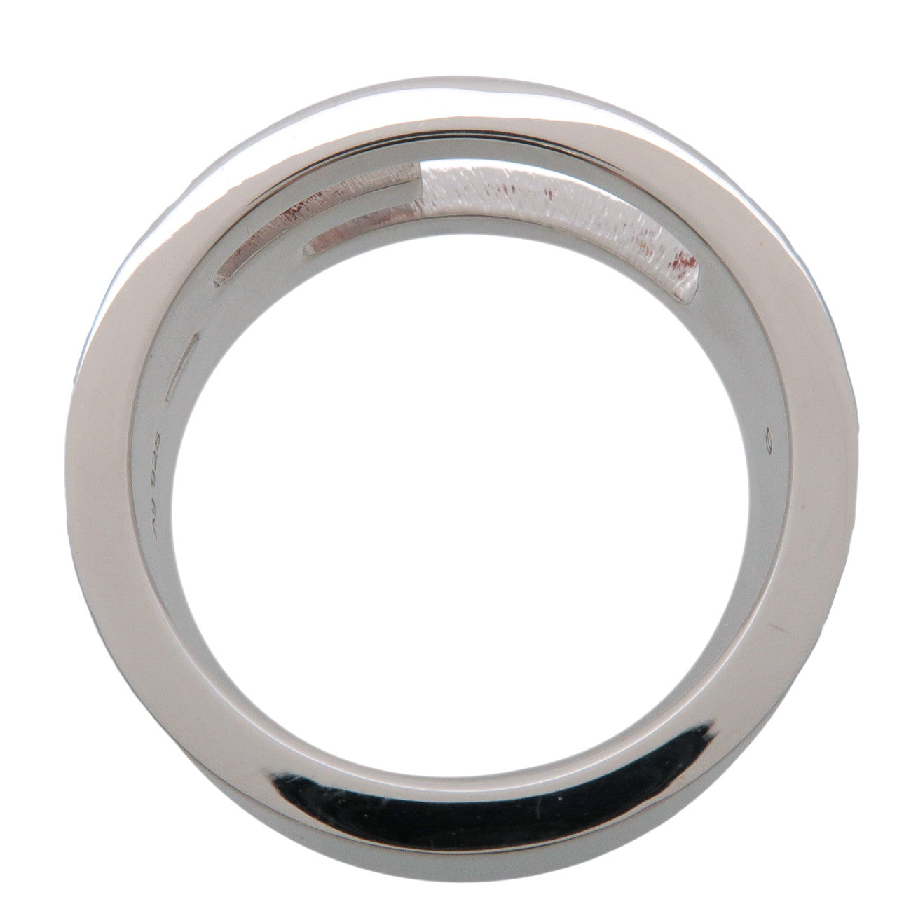 GUCCI Cut Out G Ring SV925 Silver #9 US4.5 EU48 HK9.5