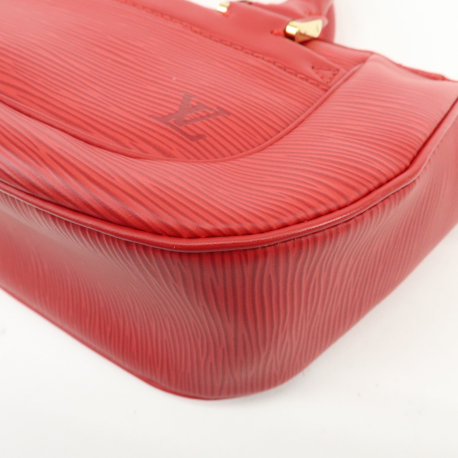 Louis Vuitton Epi Danoura PM Hand Bag Red M5891E