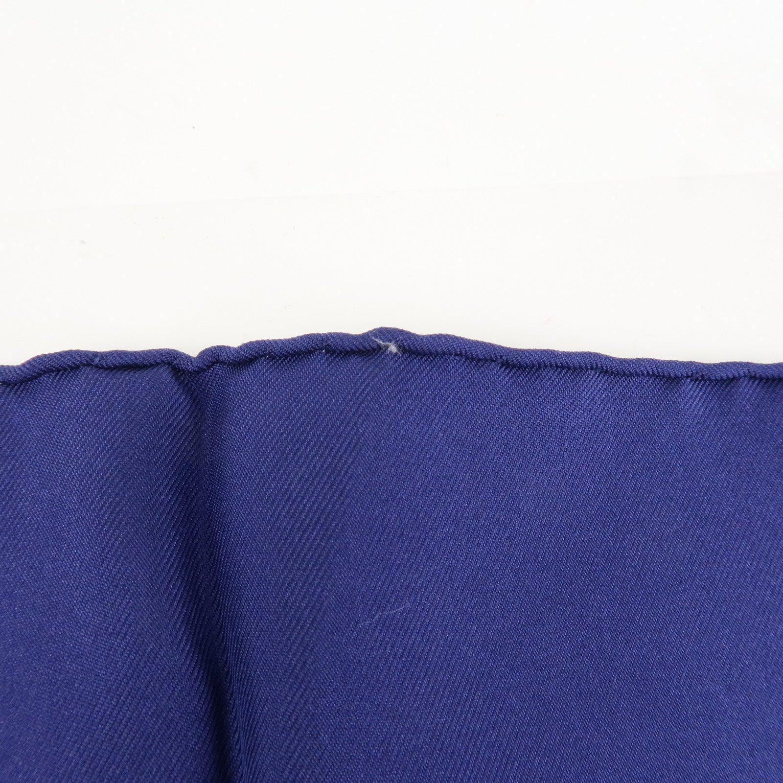 HERMES Carre 90 Silk 100% LES RUBANS DU CHEVAL Navy Used